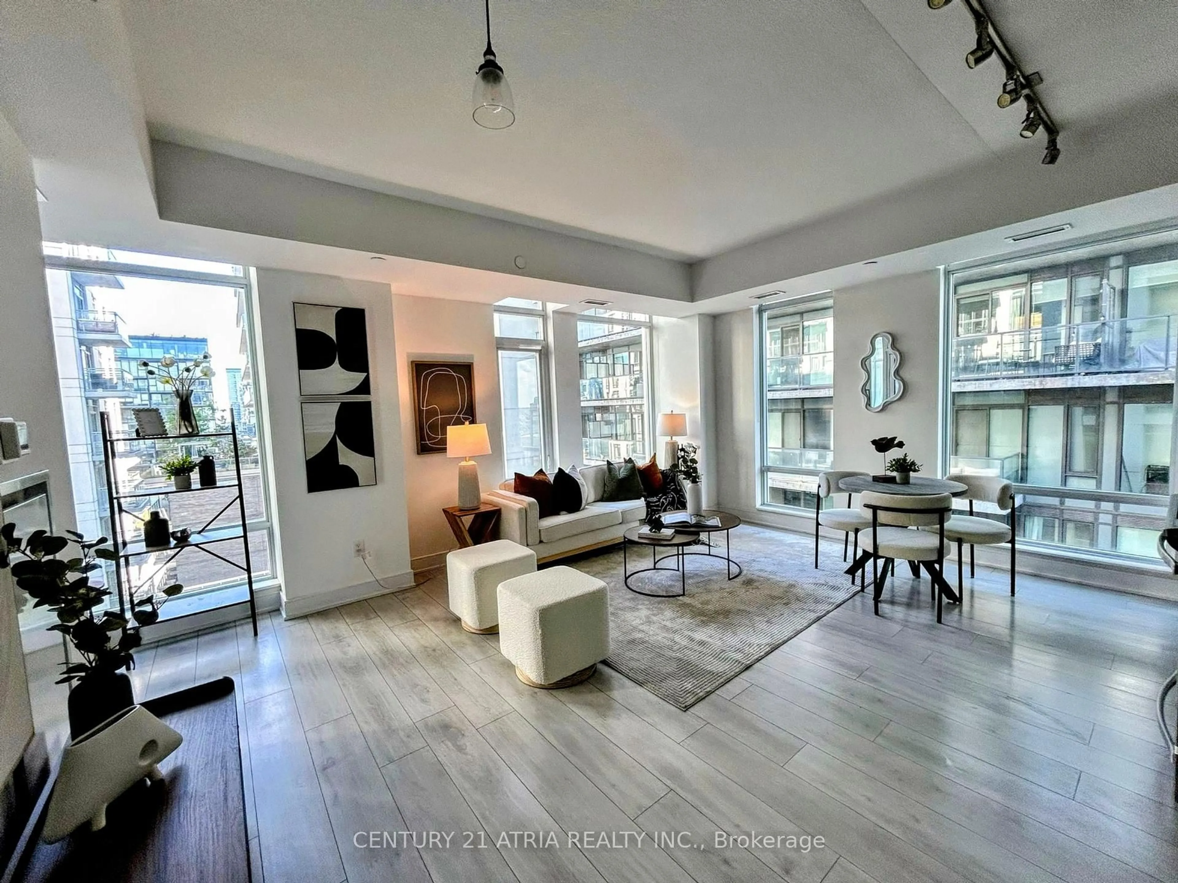 Living room with furniture, unknown for 525 Adelaide St #1503, Toronto Ontario M5V 0N7