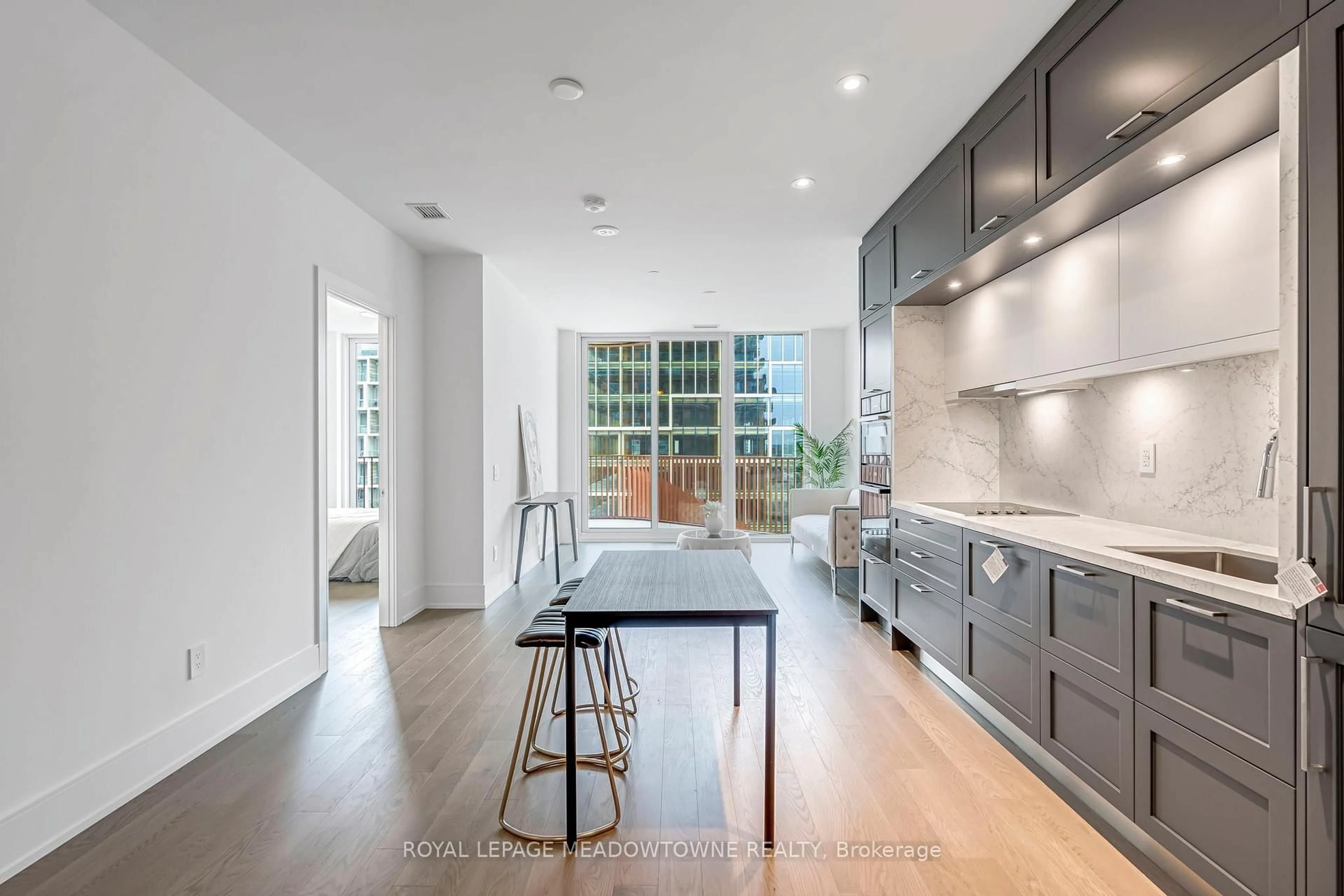 Open concept kitchen, unknown for 155 Merchants' Wharf #826, Toronto Ontario M5A 0Y4