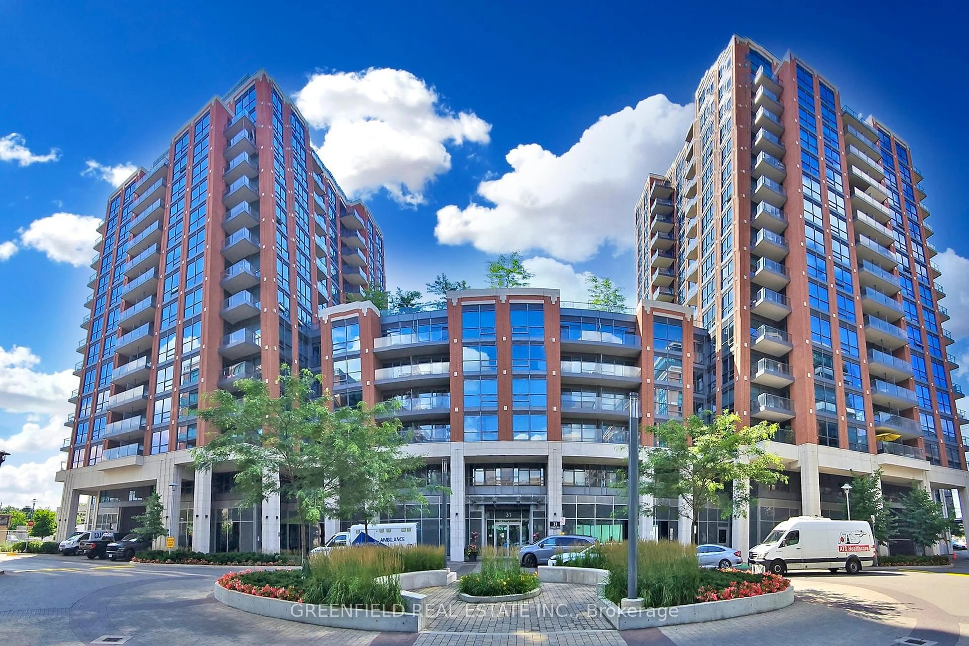 Indoor foyer for 31 Tippett Rd #1310, Toronto Ontario M3H 0C8