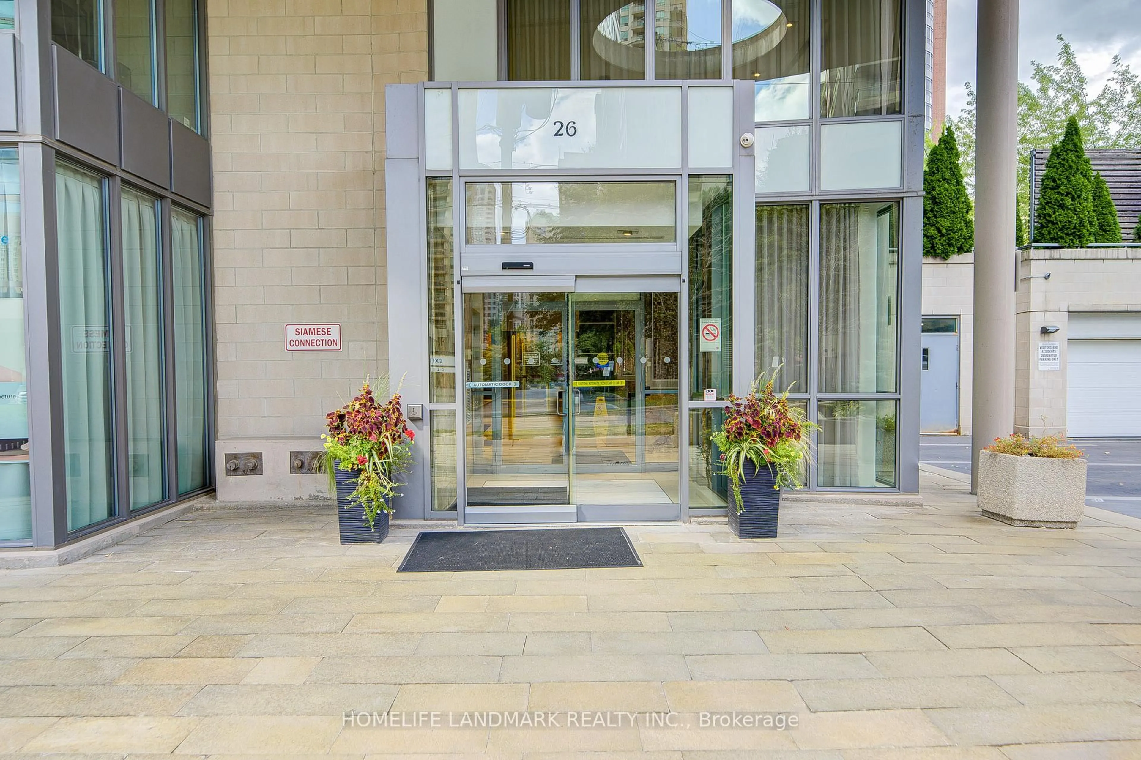 Indoor foyer for 26 Norton Ave #609, Toronto Ontario M2N 0C6