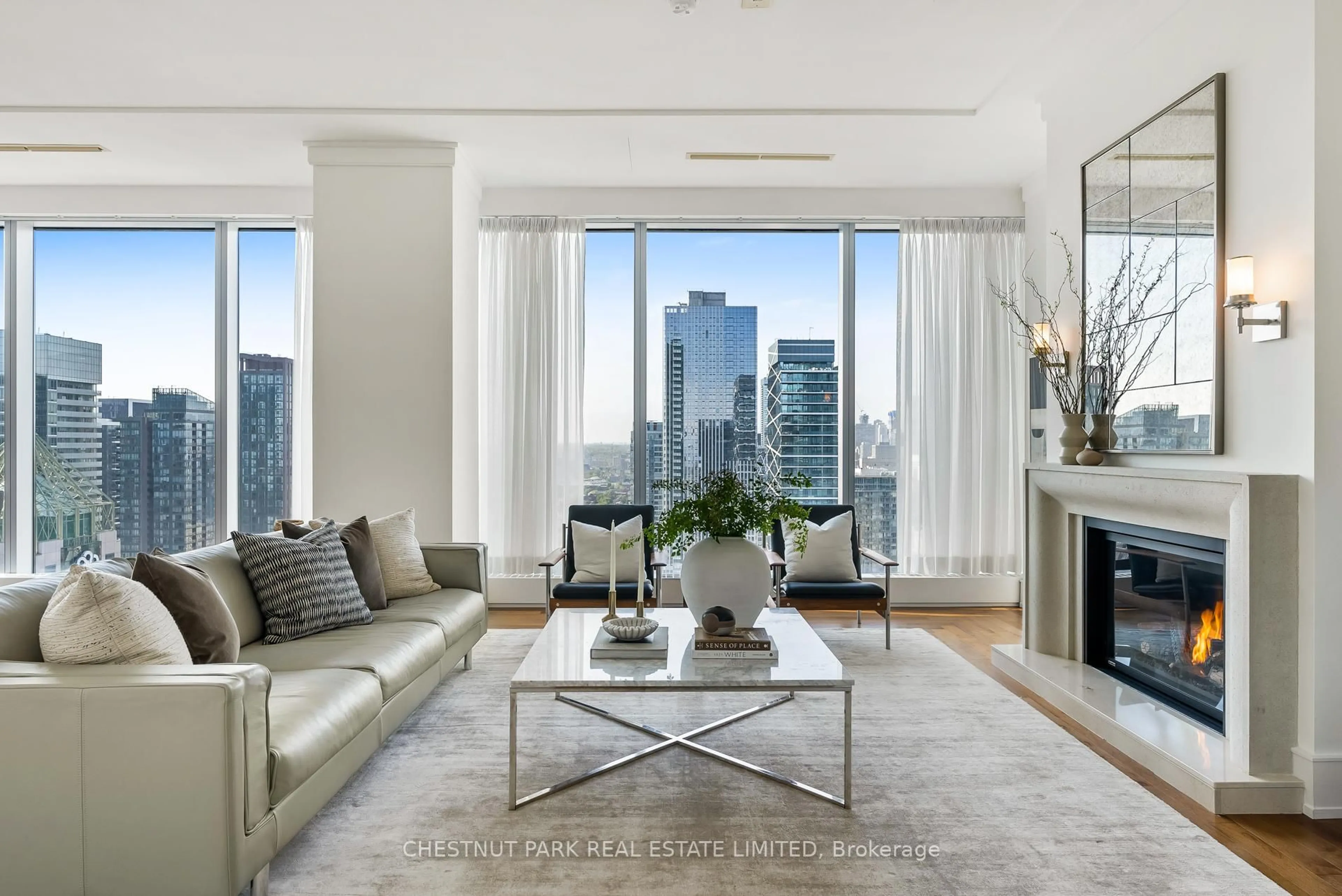 Living room with furniture, unknown for 183 Wellington St #3602, Toronto Ontario M5V 0A1
