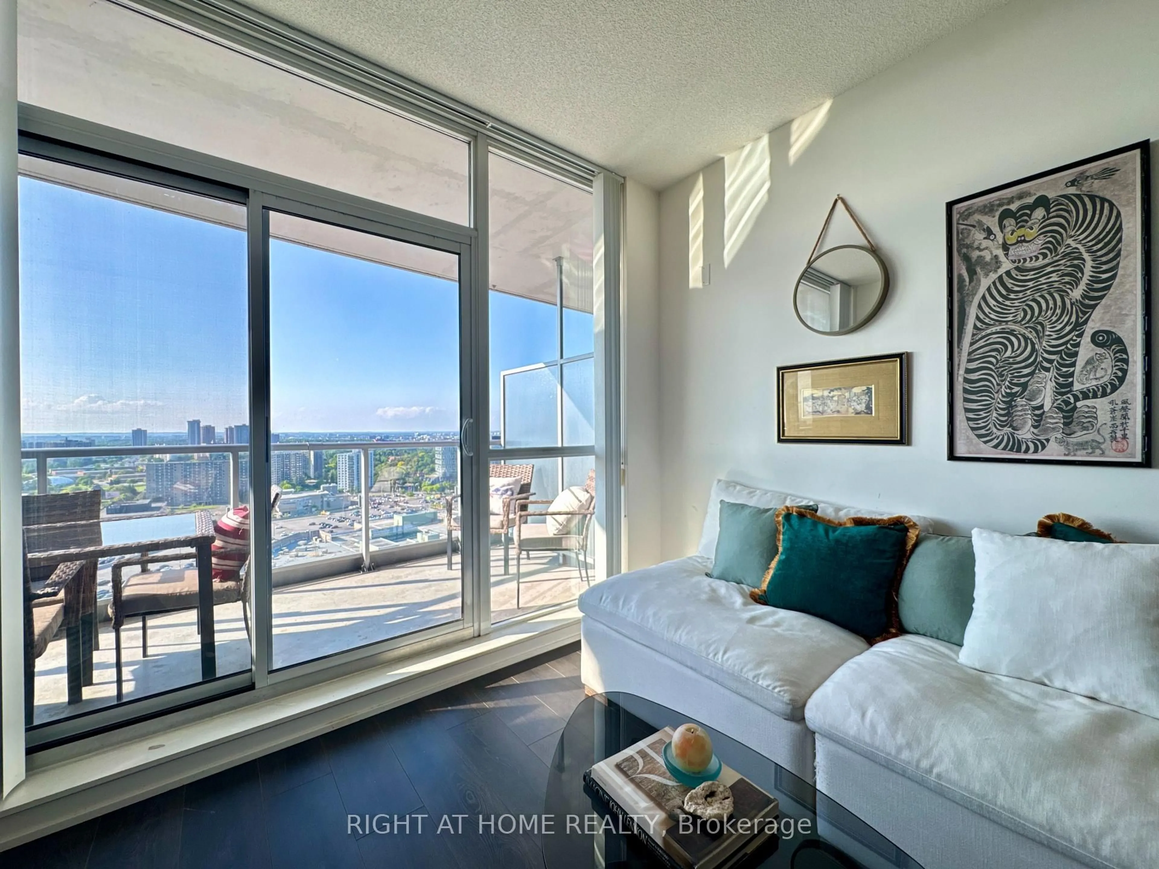 Living room with furniture, unknown for 70 Forest Manor Rd #2109, Toronto Ontario M2J 0A9
