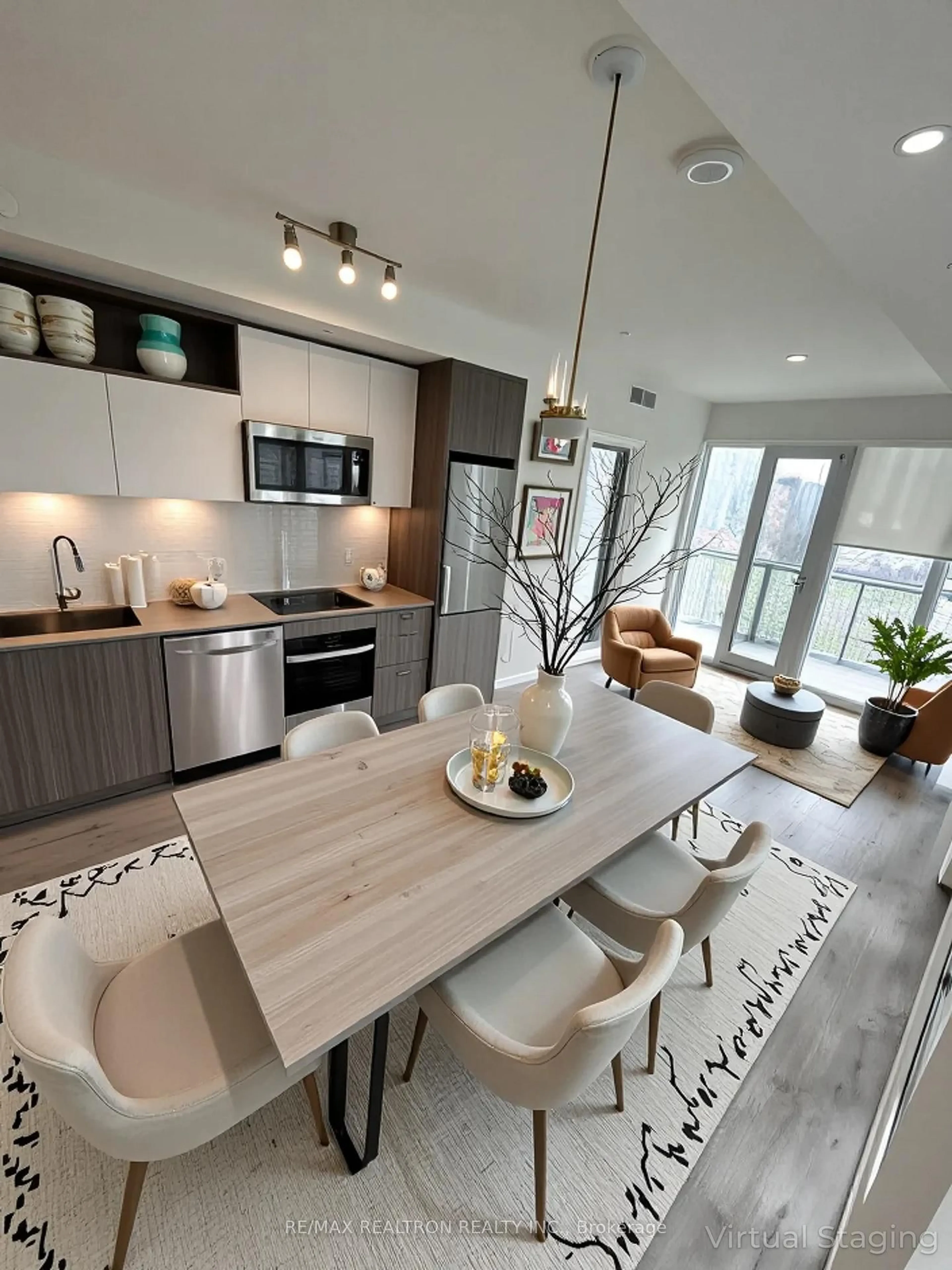 Open concept kitchen, unknown for 135 Lower Sherbourne St #2433W, Toronto Ontario M5A 1Y4