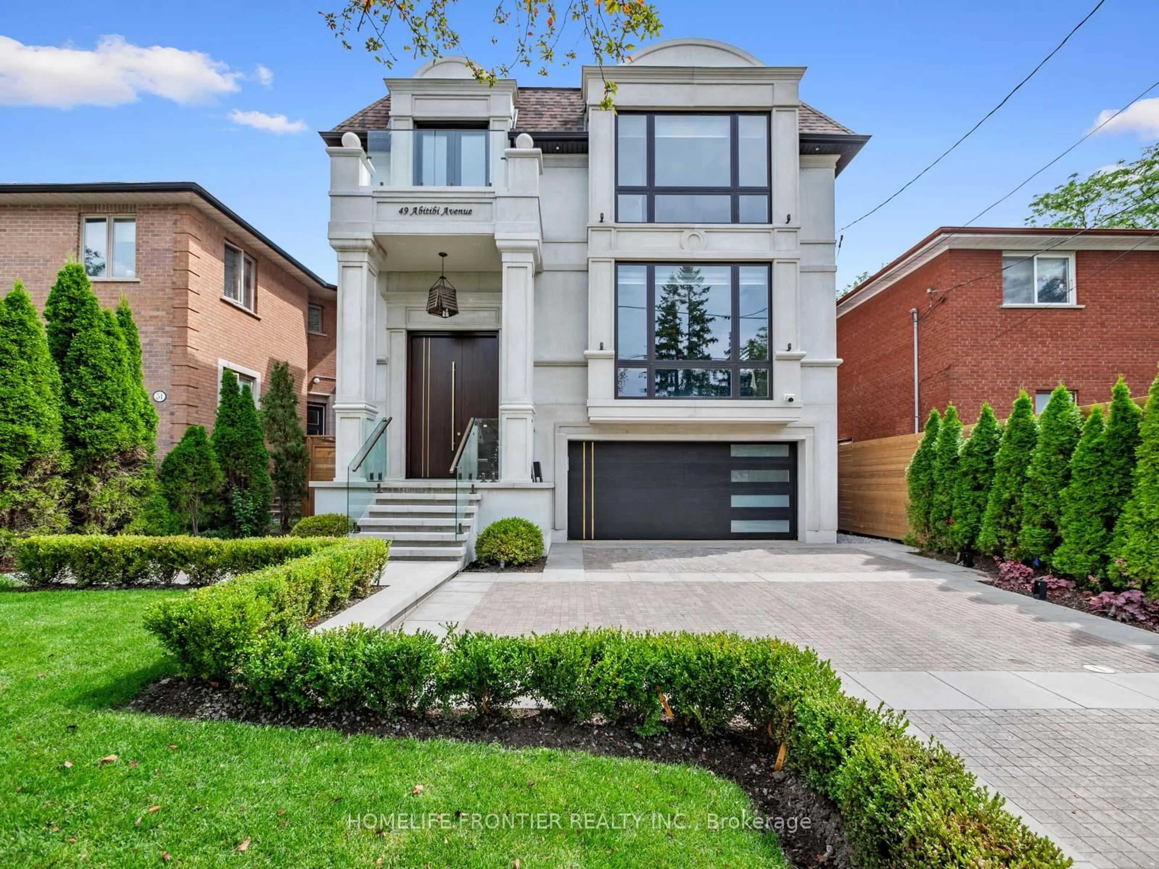 Home with brick exterior material, street for 49 Abitibi Ave, Toronto Ontario M2M 2V3