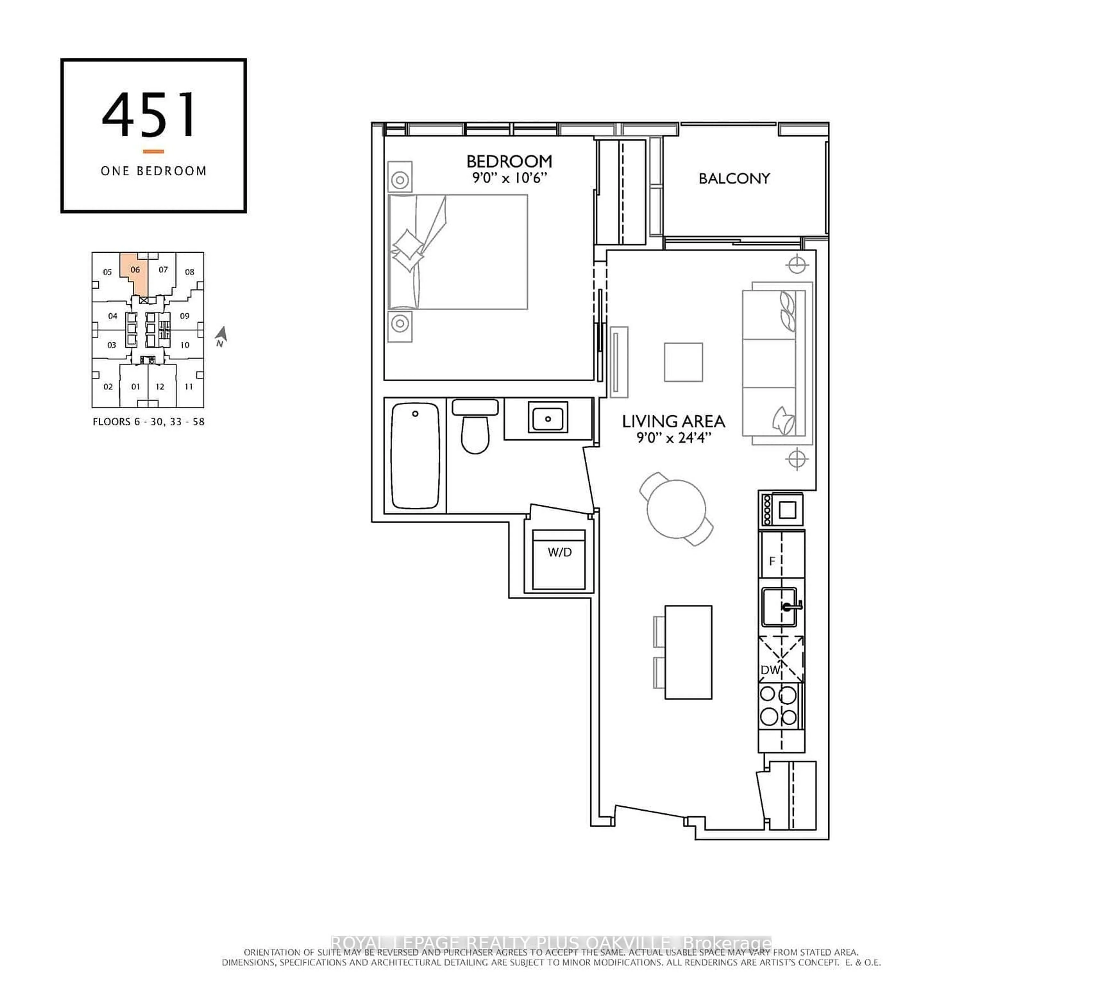 Floor plan for 1 Yorkville Ave #3406, Toronto Ontario M4W 0B1