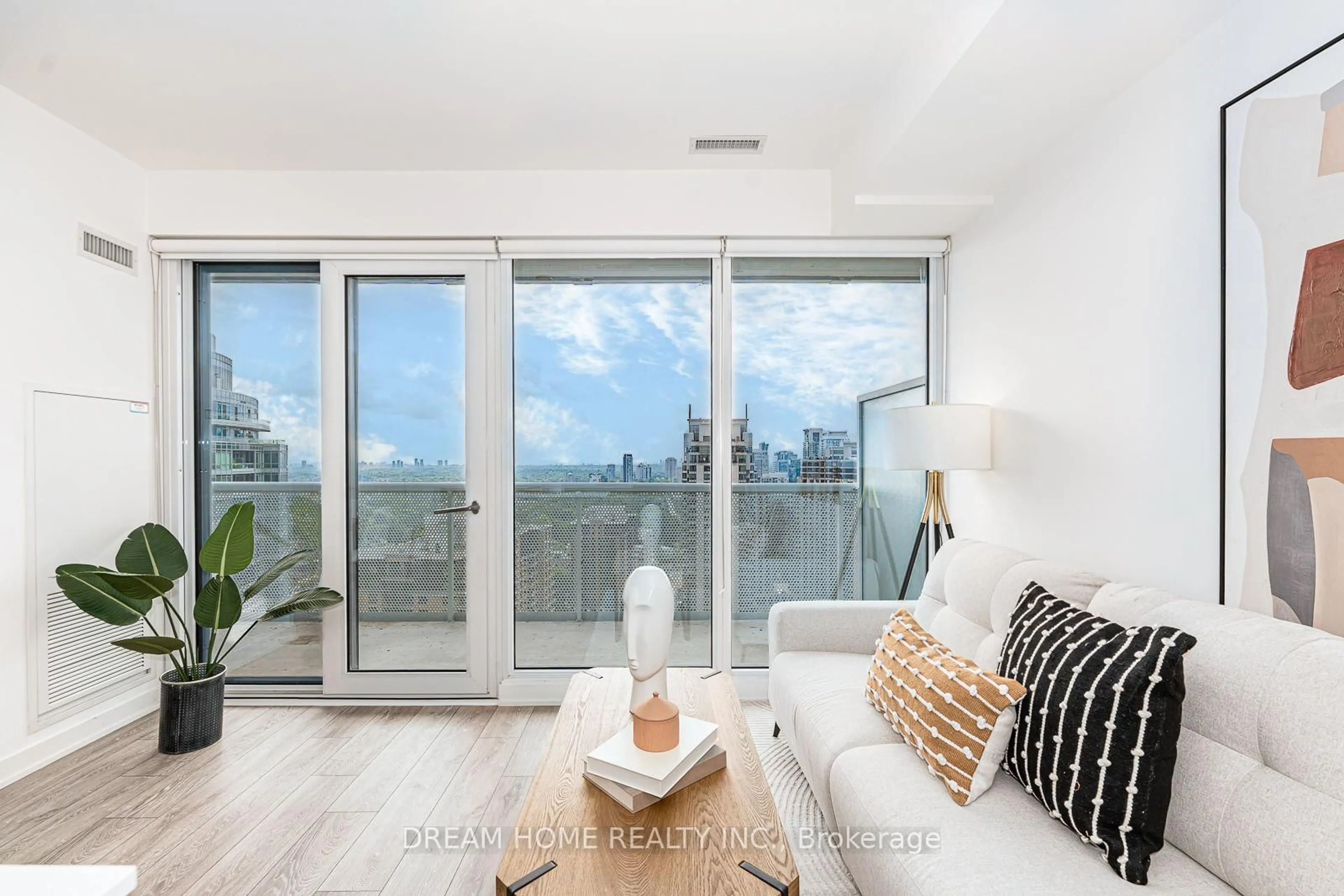 Living room with furniture, unknown for 15 Holmes Ave #2511, Toronto Ontario M2N 4L8