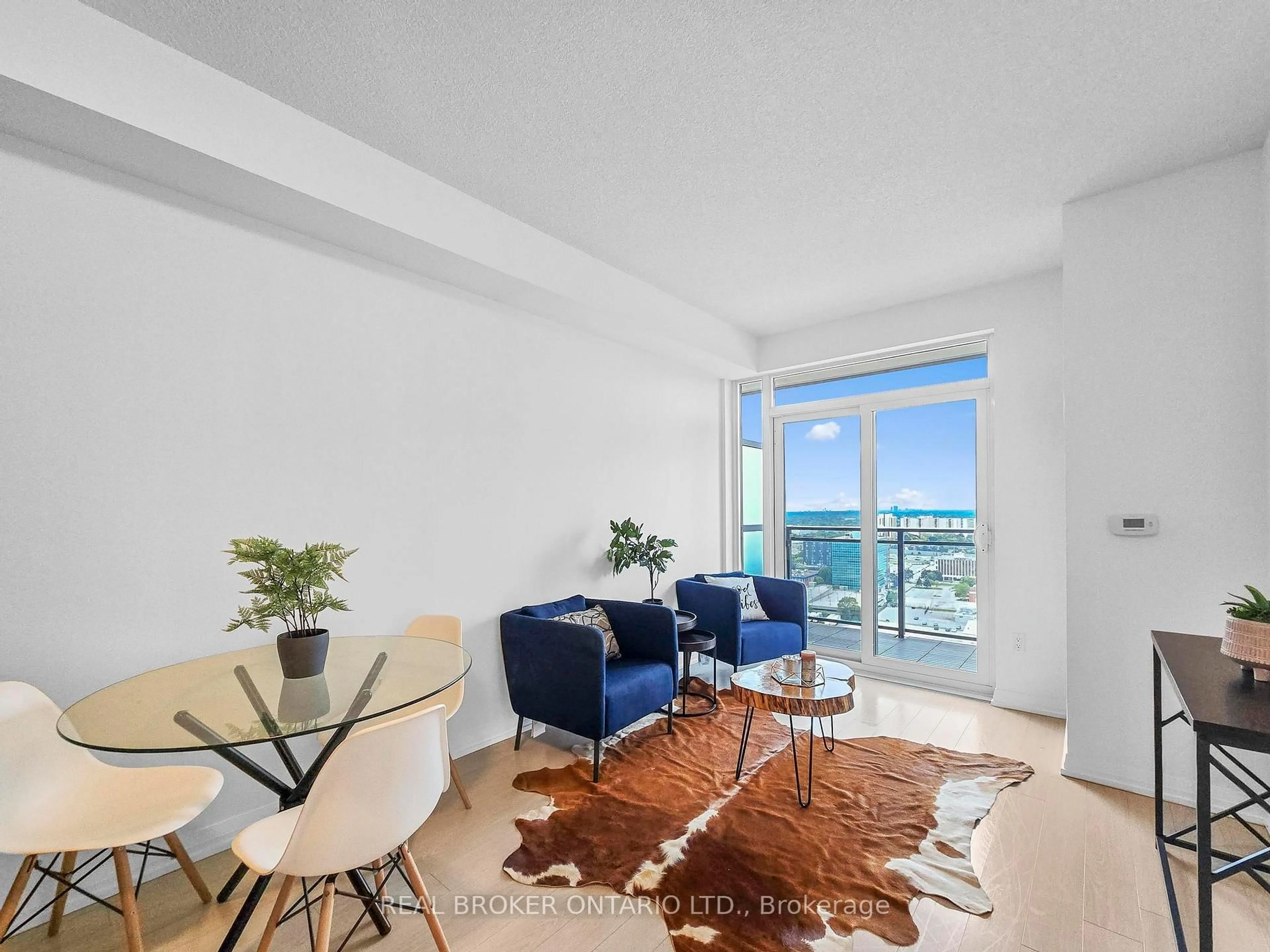 Living room with furniture, unknown for 55 Ann O'reilly Rd #2210, Toronto Ontario M2J 0E1
