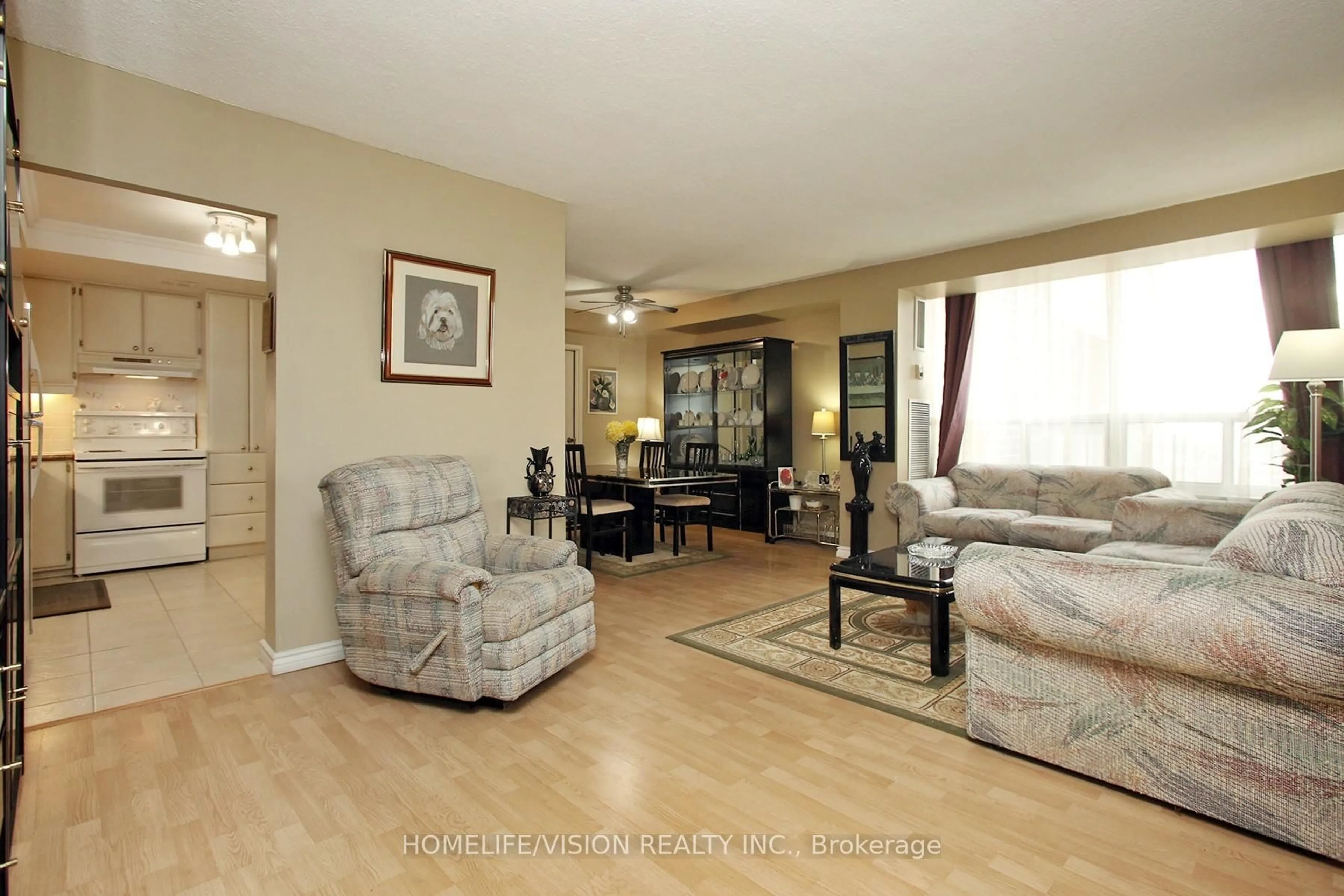 Living room with furniture, unknown for 10 Muirhead Rd #1209, Toronto Ontario M2J 4P9