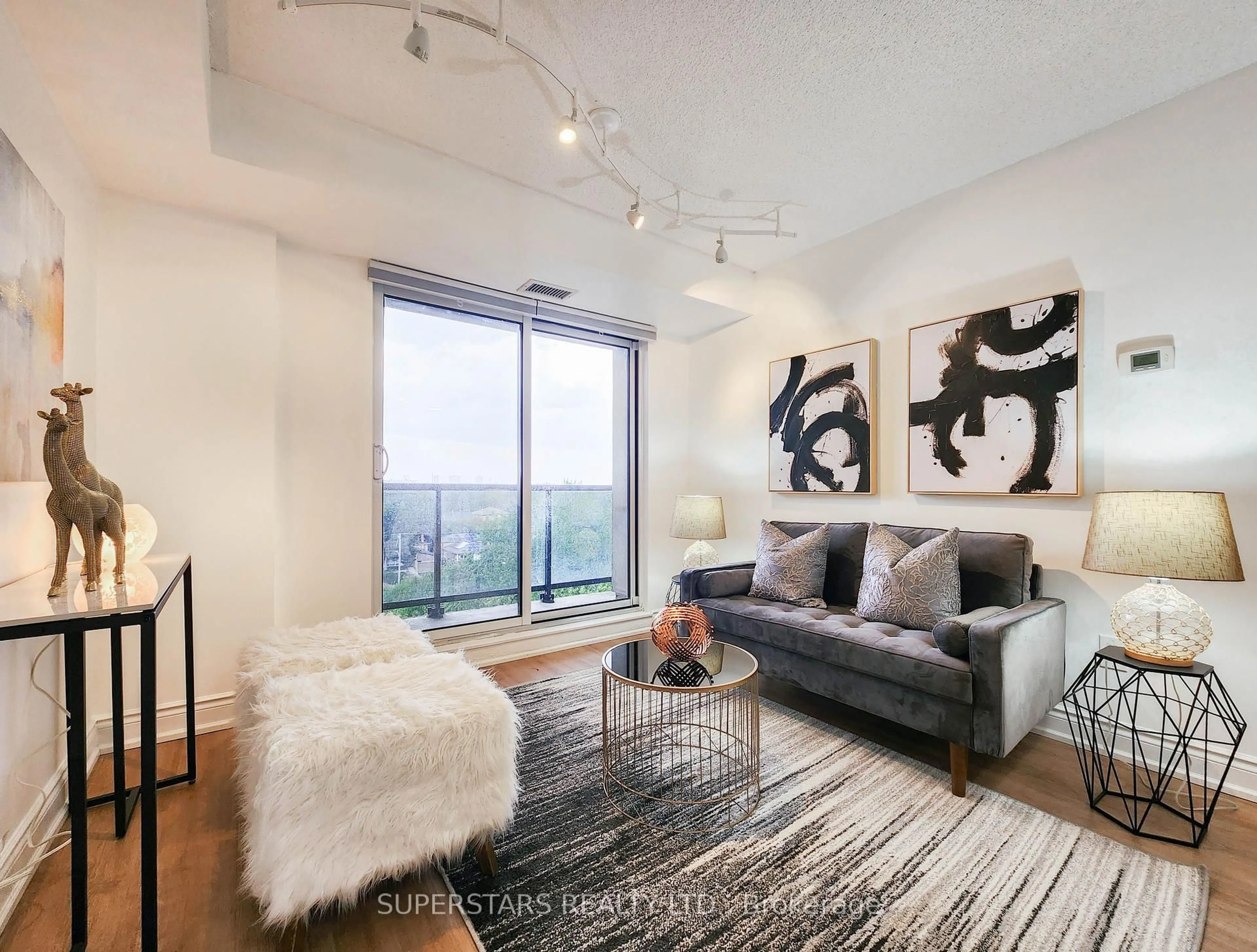 Living room with furniture, unknown for 760 Sheppard Ave #701, Toronto Ontario M3H 2S8
