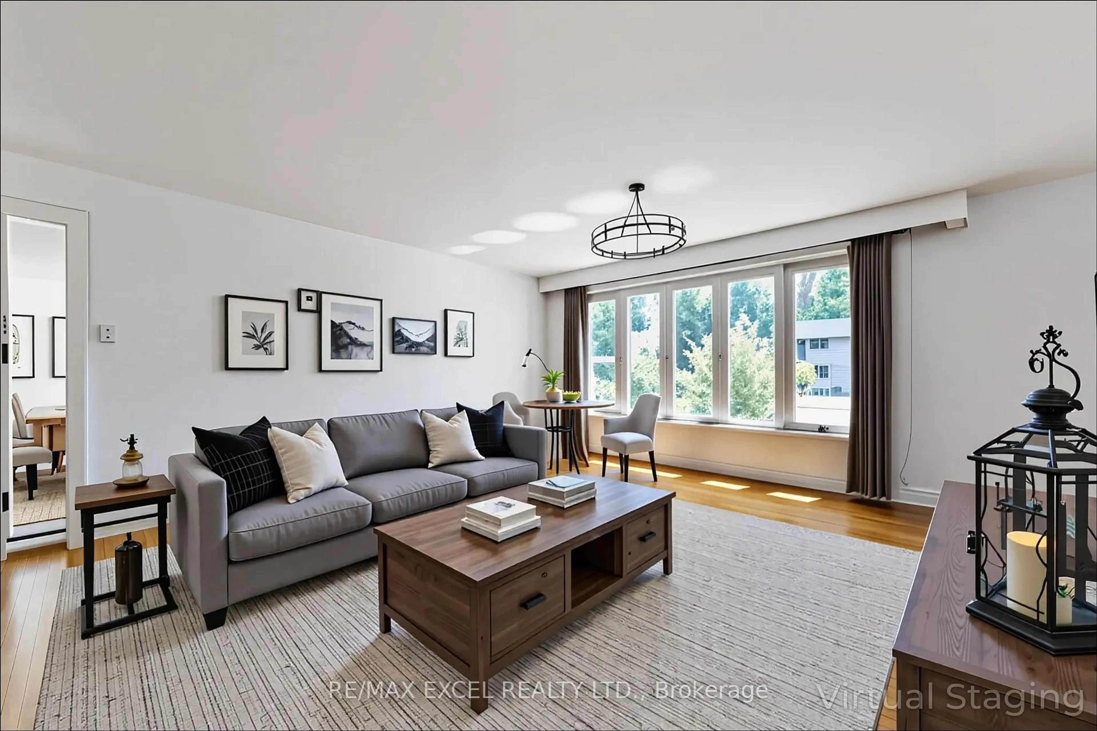 Living room with furniture, unknown for 195 Roywood Dr, Toronto Ontario M3A 2E5
