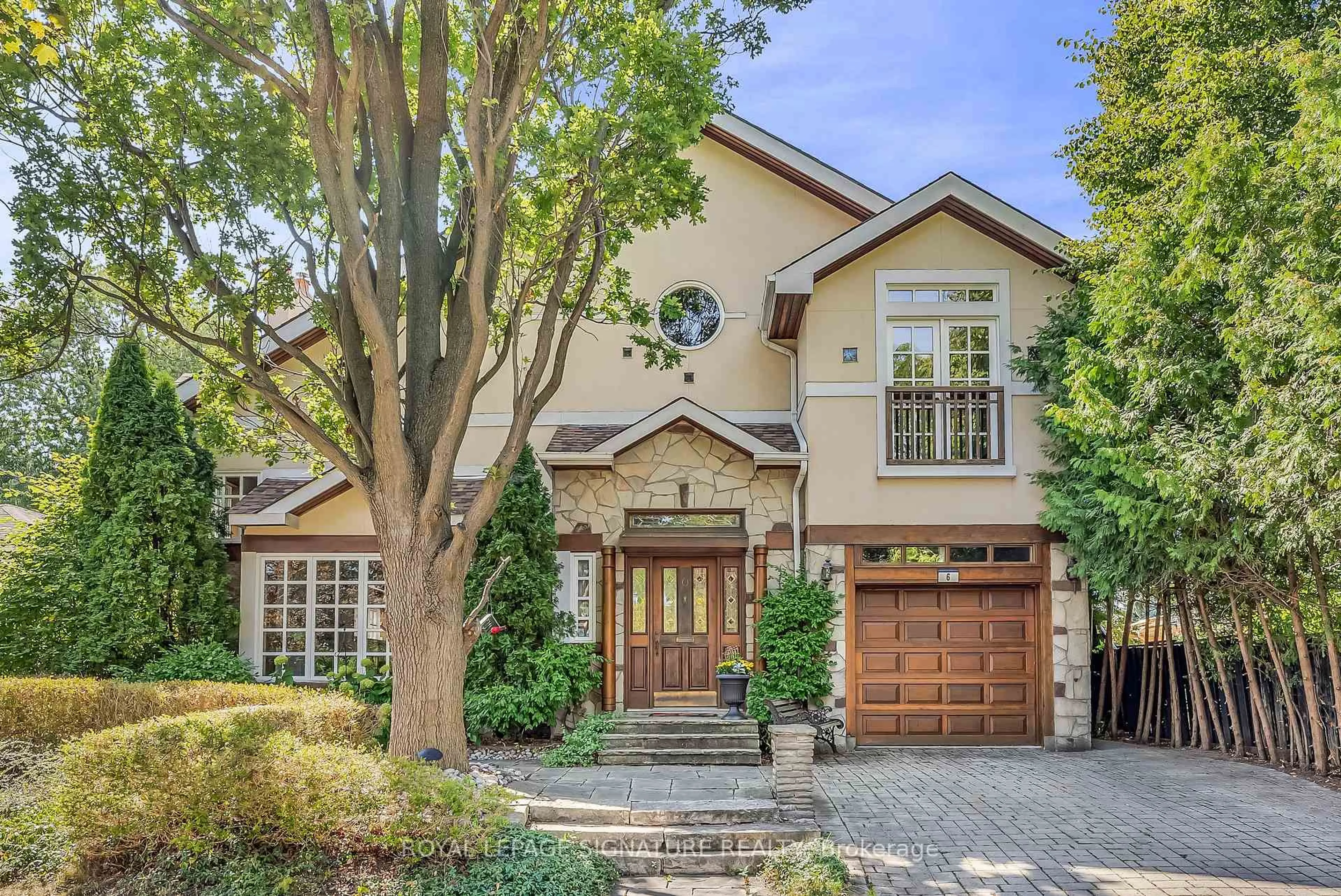Home with brick exterior material, street for 6 Crossburn Dr, Toronto Ontario M3B 2Z2