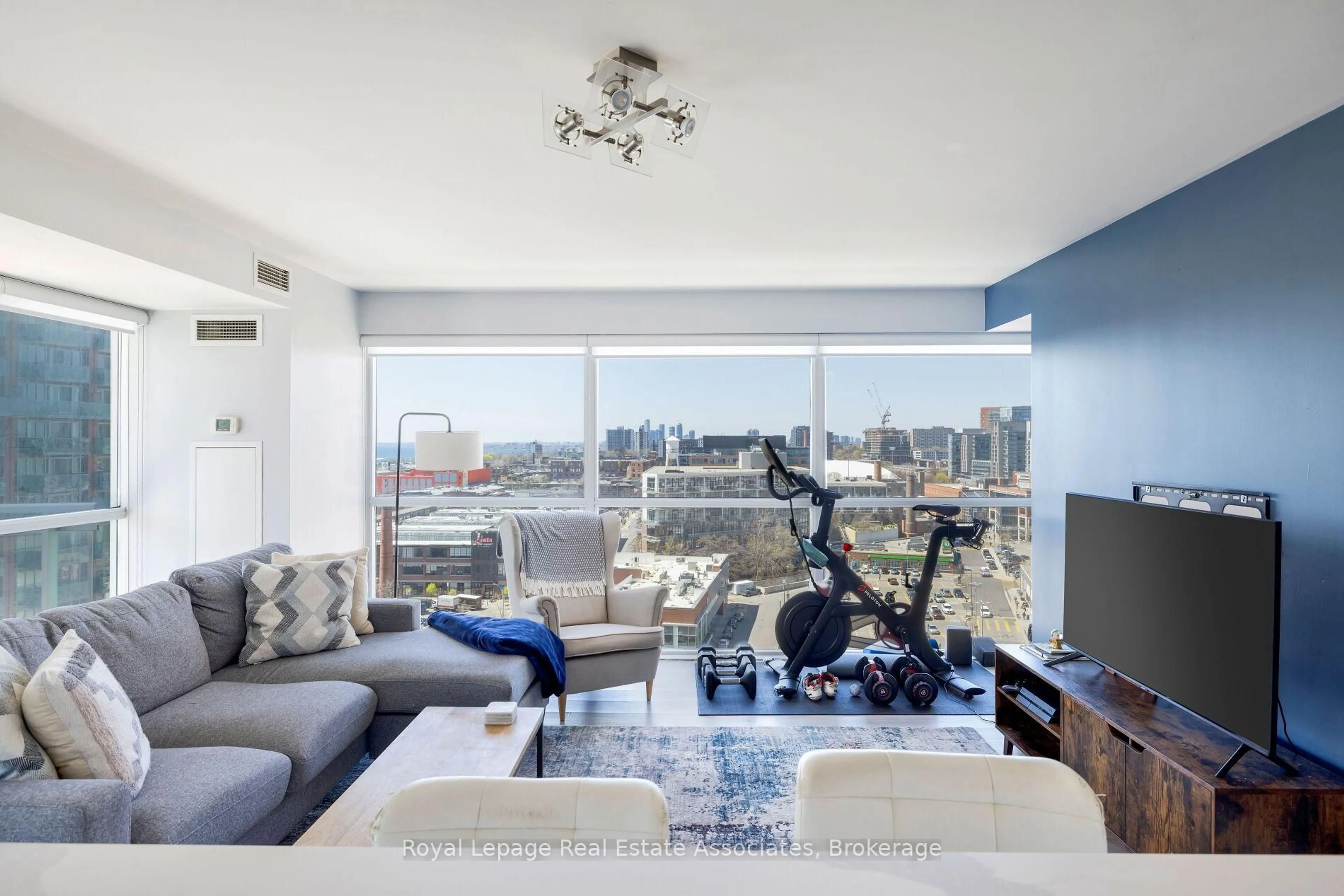 Living room with furniture, unknown for 100 Western Battery Rd #1203, Toronto Ontario M6K 3S2