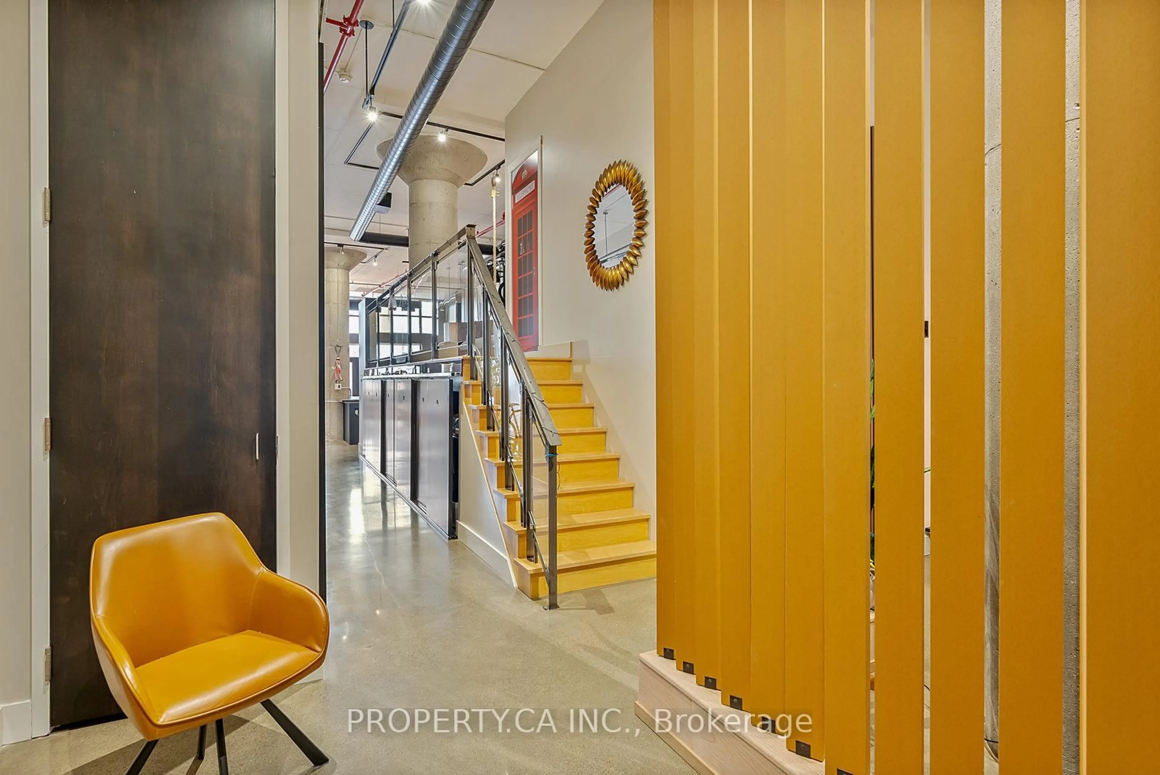 Indoor foyer for 90 Sumach St #606, Toronto Ontario M5A 4R4