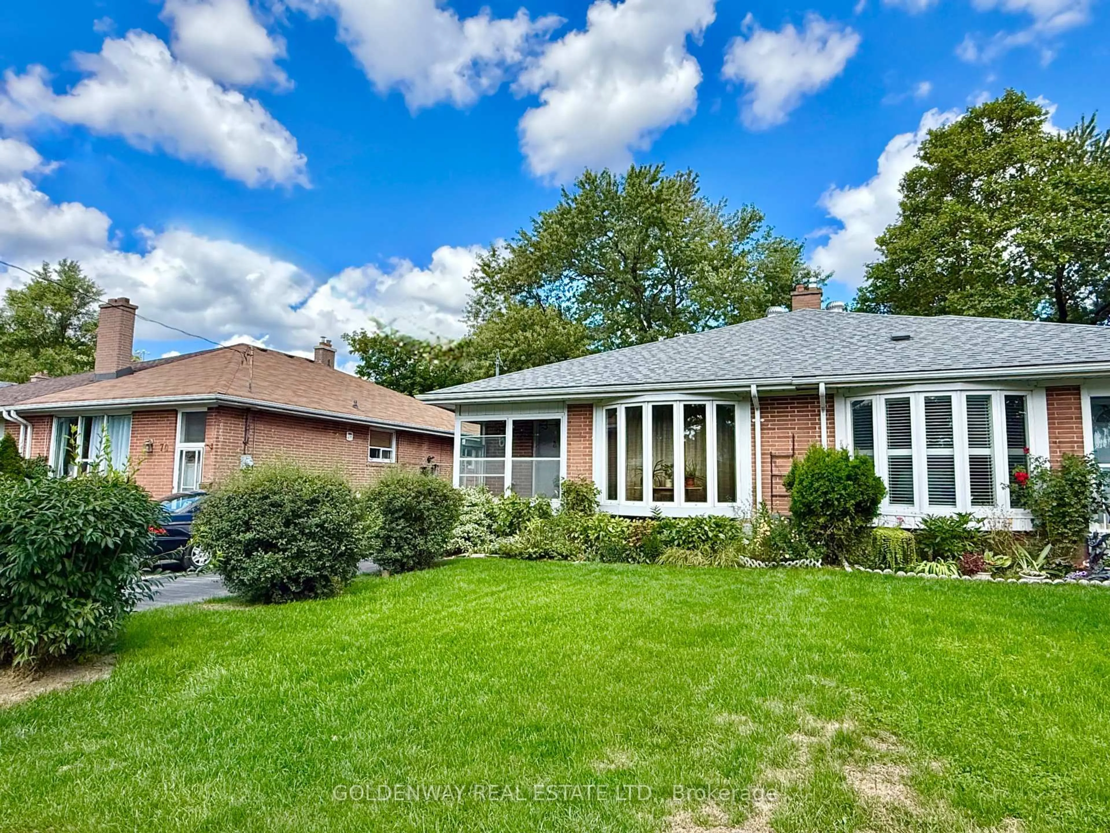 Home with brick exterior material, street for 68 Fortrose Cres, Toronto Ontario M3A 2H1