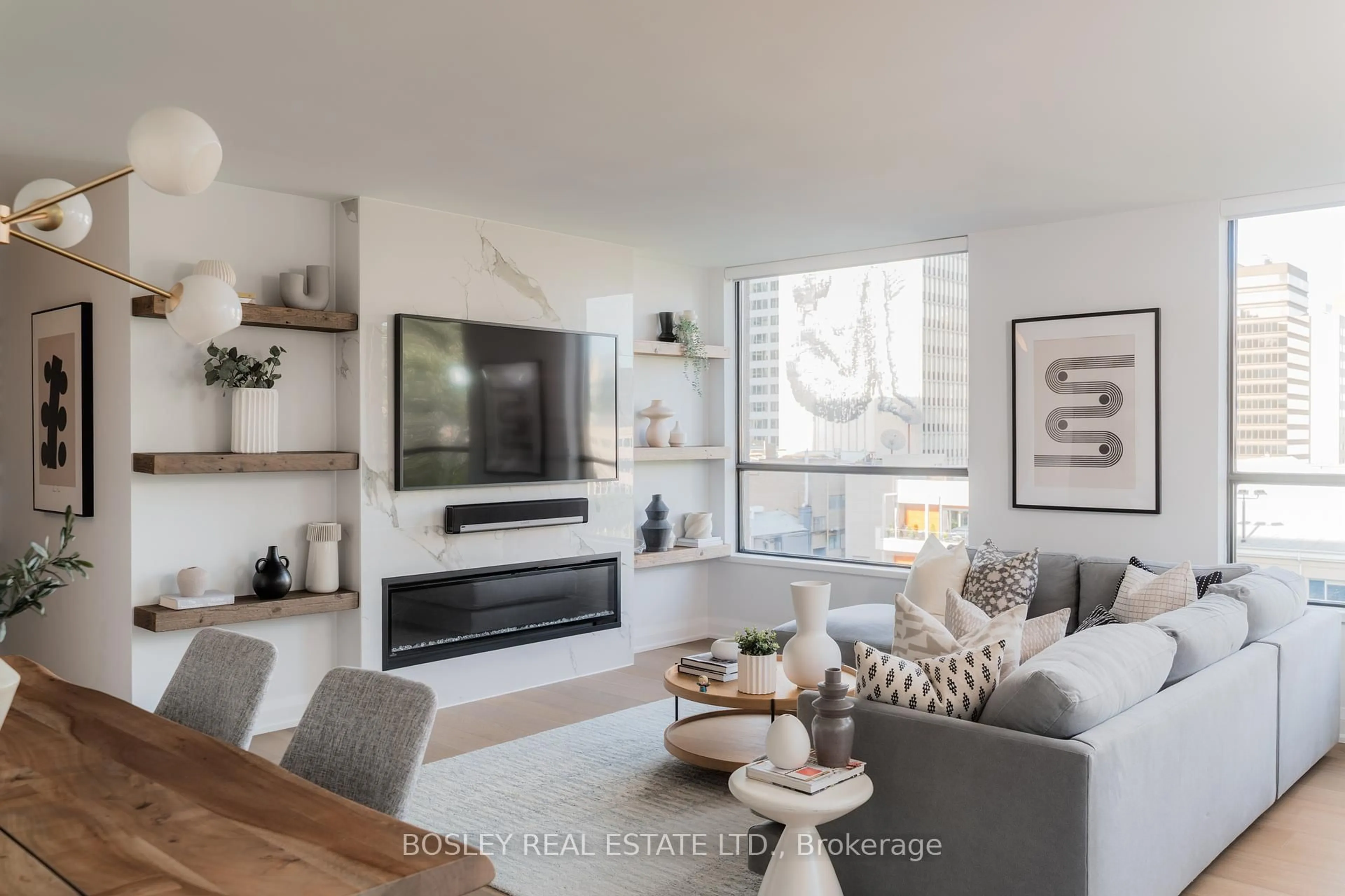Living room with furniture, unknown for 47 St Clair Ave #406, Toronto Ontario M4V 3A5
