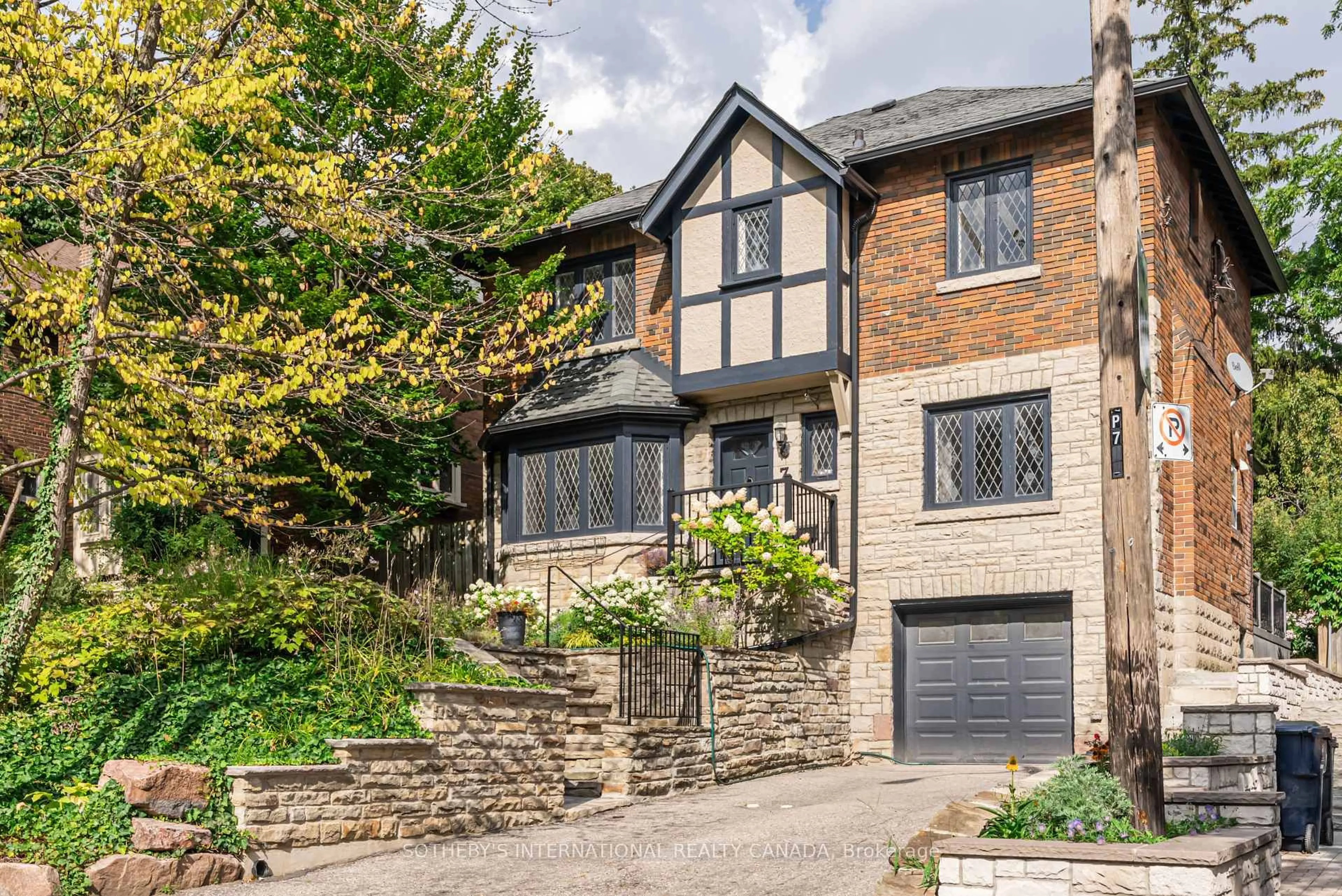 Home with brick exterior material, street for 7 Tarlton Rd, Toronto Ontario M5P 2M5