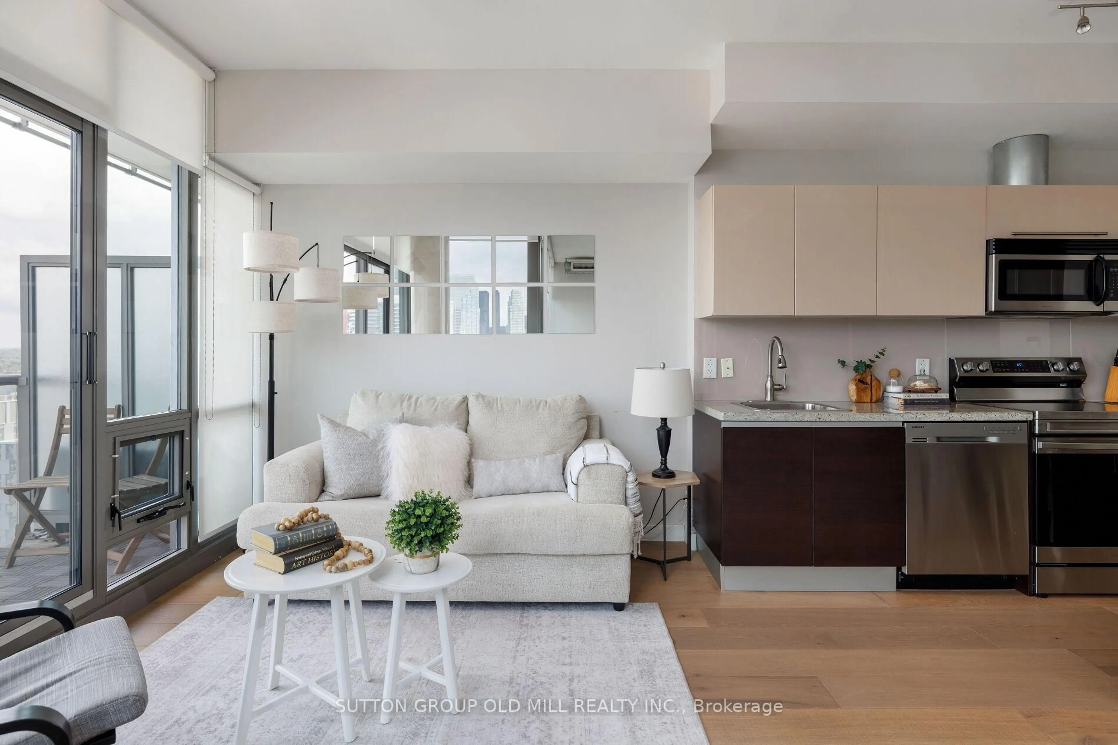 Living room with furniture, unknown for 33 Mill St #2108, Toronto Ontario M5A 3R3