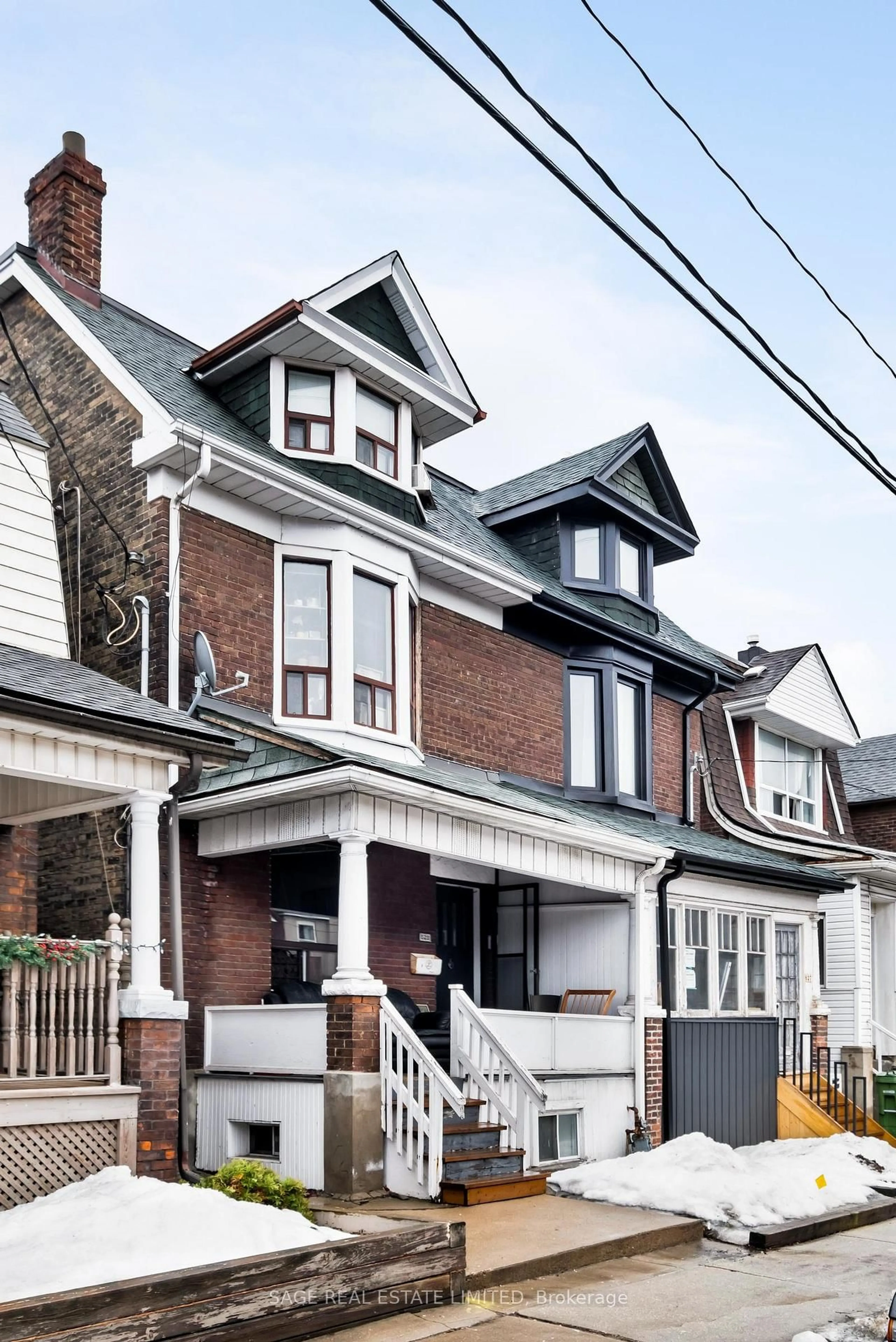 Home with brick exterior material, street for 629 Ossington Ave, Toronto Ontario M6G 3T6