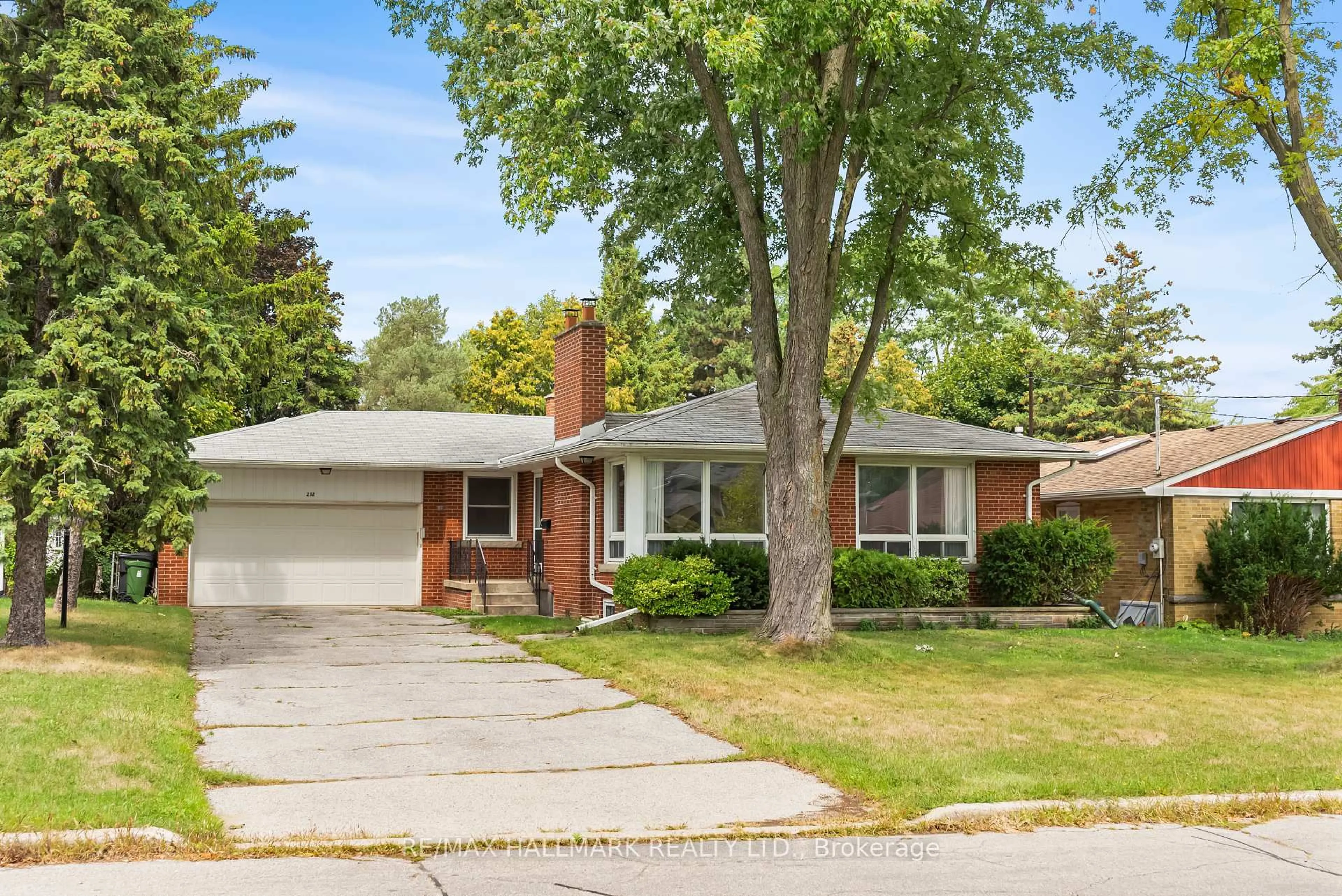 Home with brick exterior material, street for 232 Newton Dr, Toronto Ontario M2M 2P3