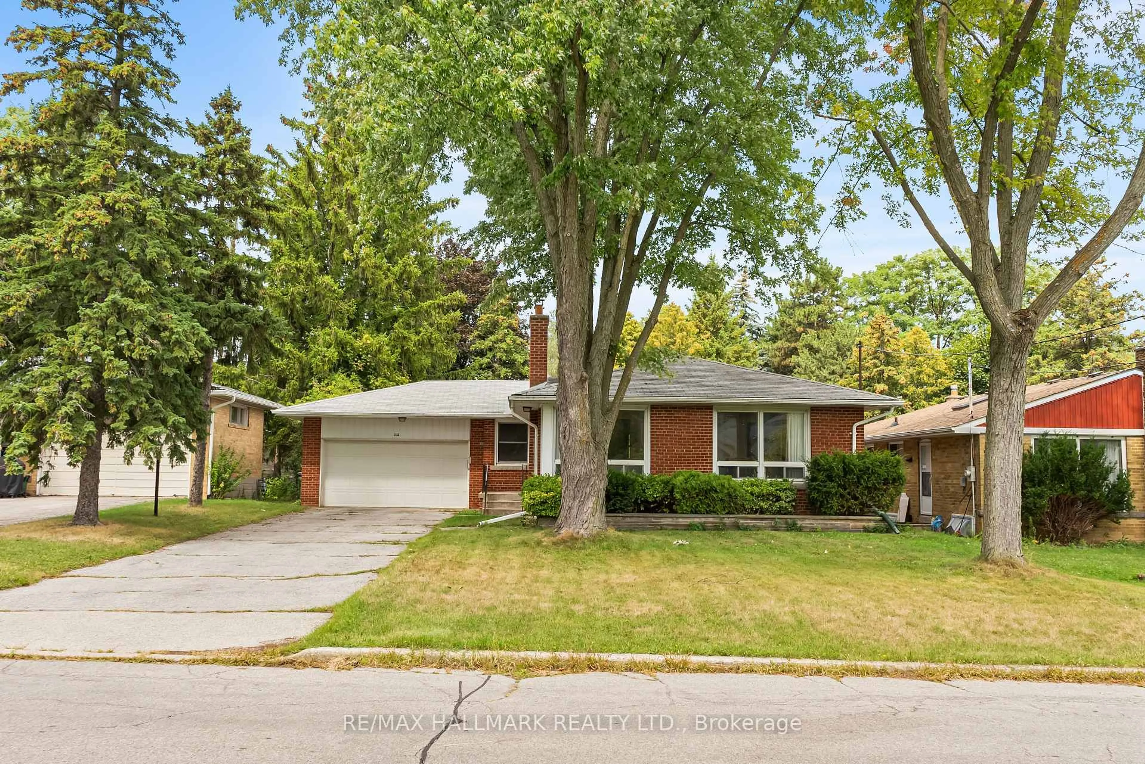 Home with brick exterior material, street for 232 Newton Dr, Toronto Ontario M2M 2P3