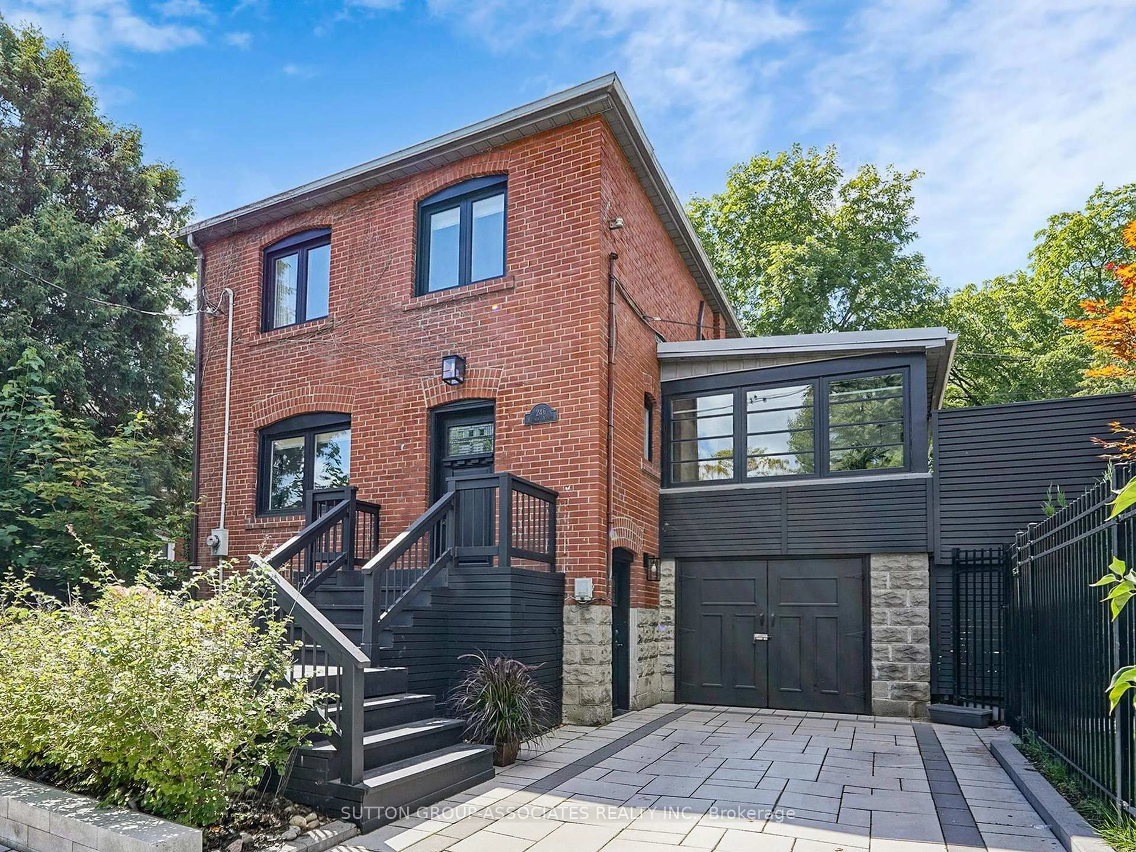 Home with brick exterior material, street for 246 Forman Ave, Toronto Ontario M4S 2S5