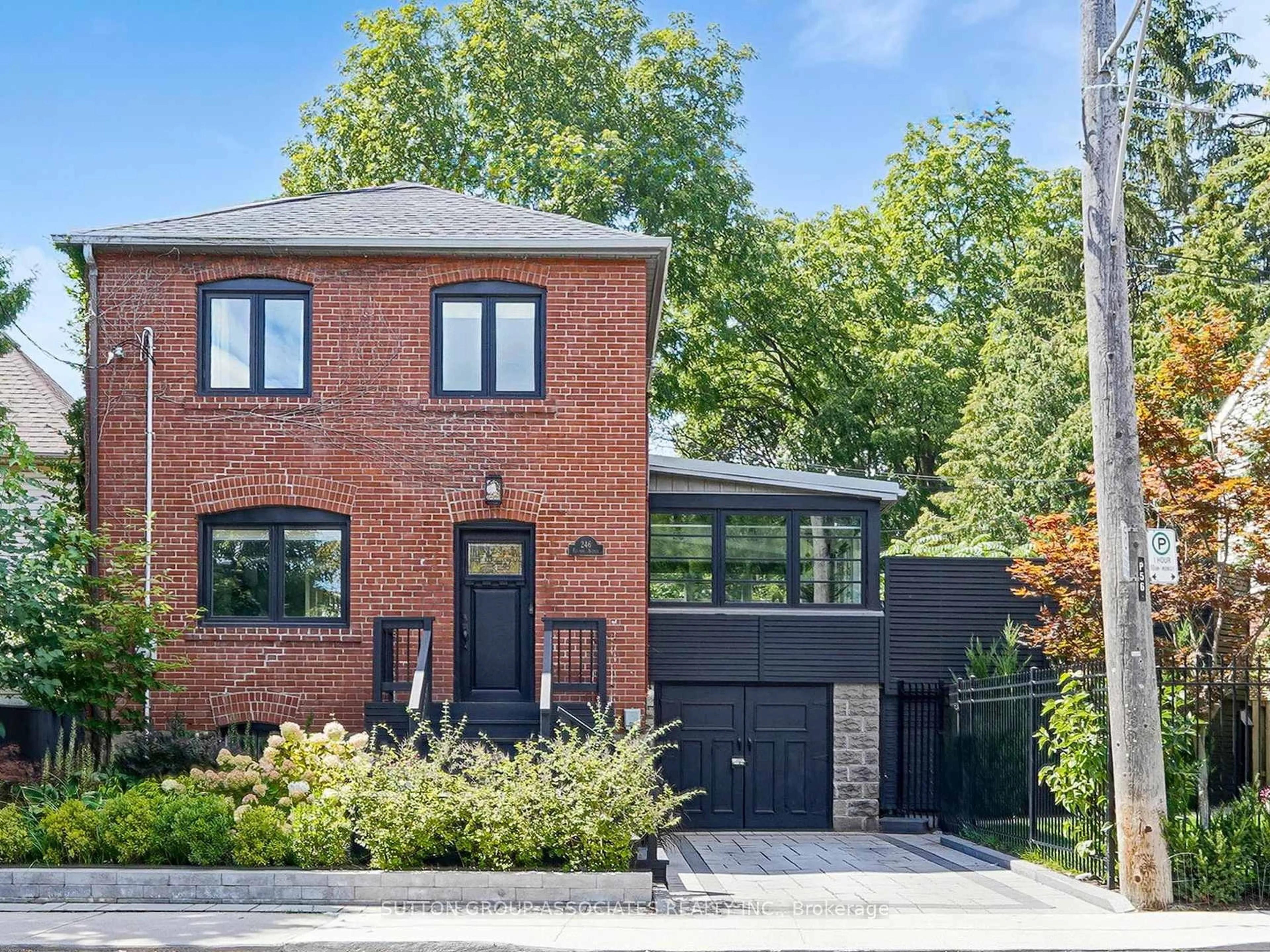 Home with brick exterior material, street for 246 Forman Ave, Toronto Ontario M4S 2S5