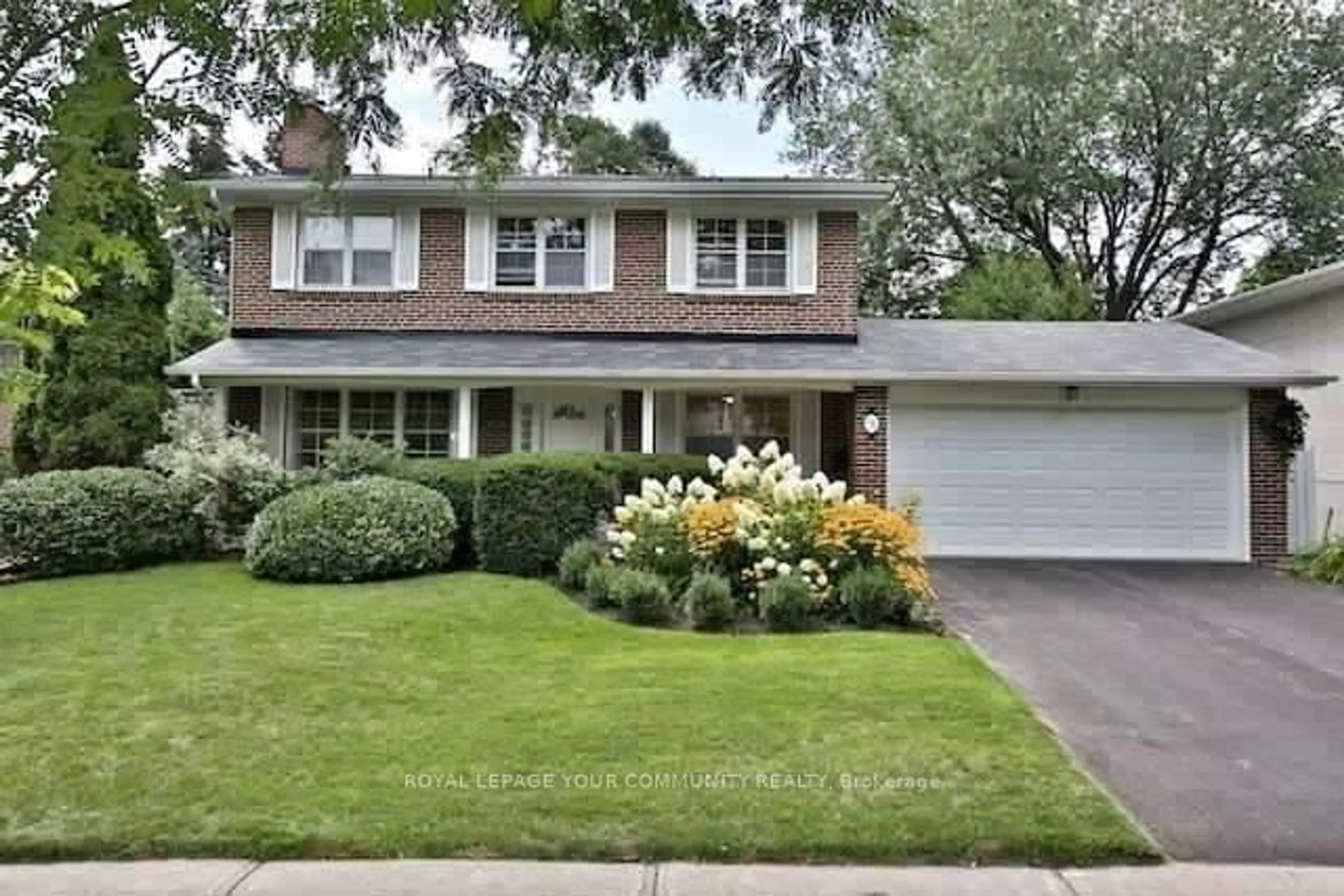 Home with brick exterior material, street for 19 Danville Dr, Toronto Ontario M2P 1H7