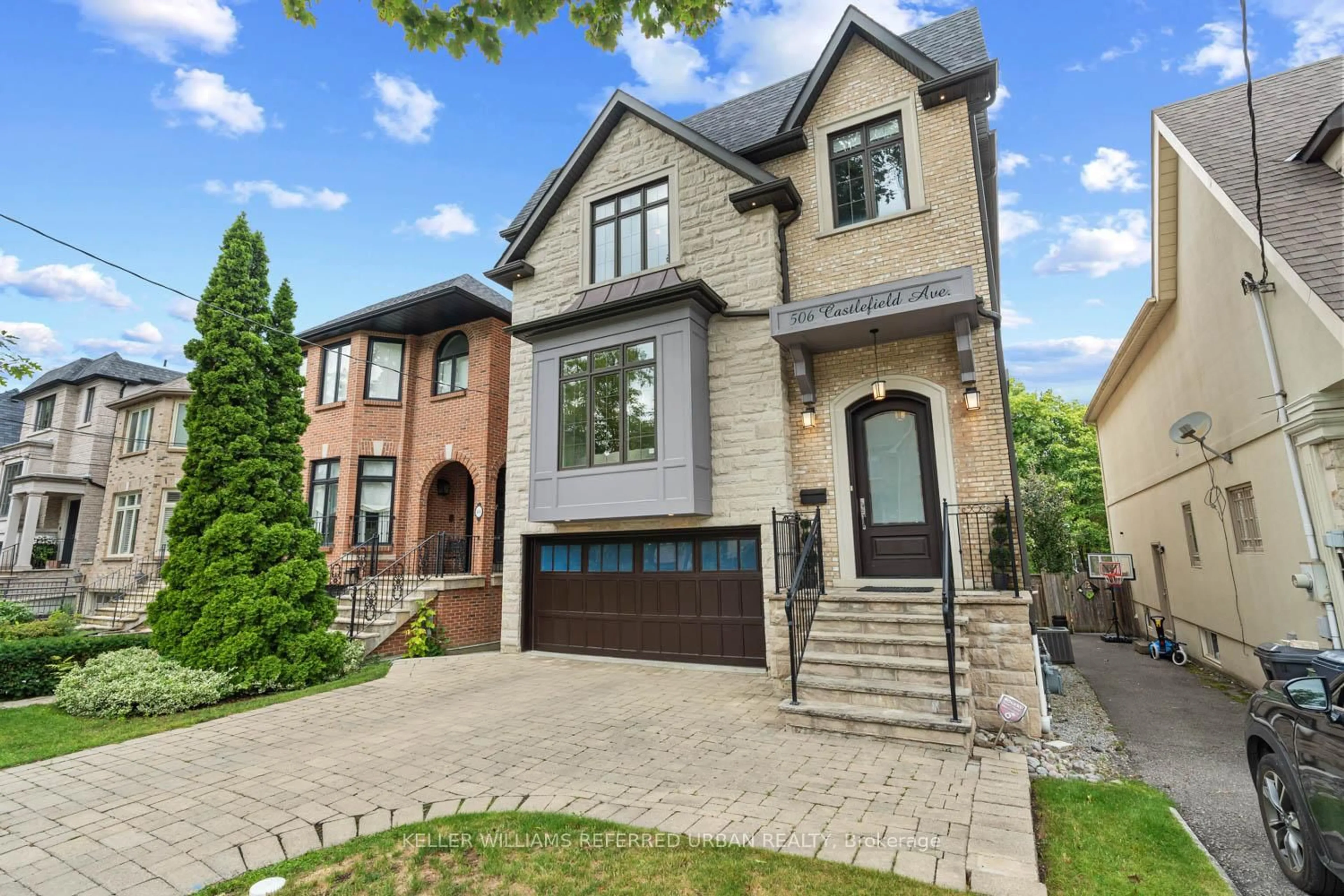 Home with brick exterior material, street for 506 Castlefield Ave, Toronto Ontario M5N 1L6