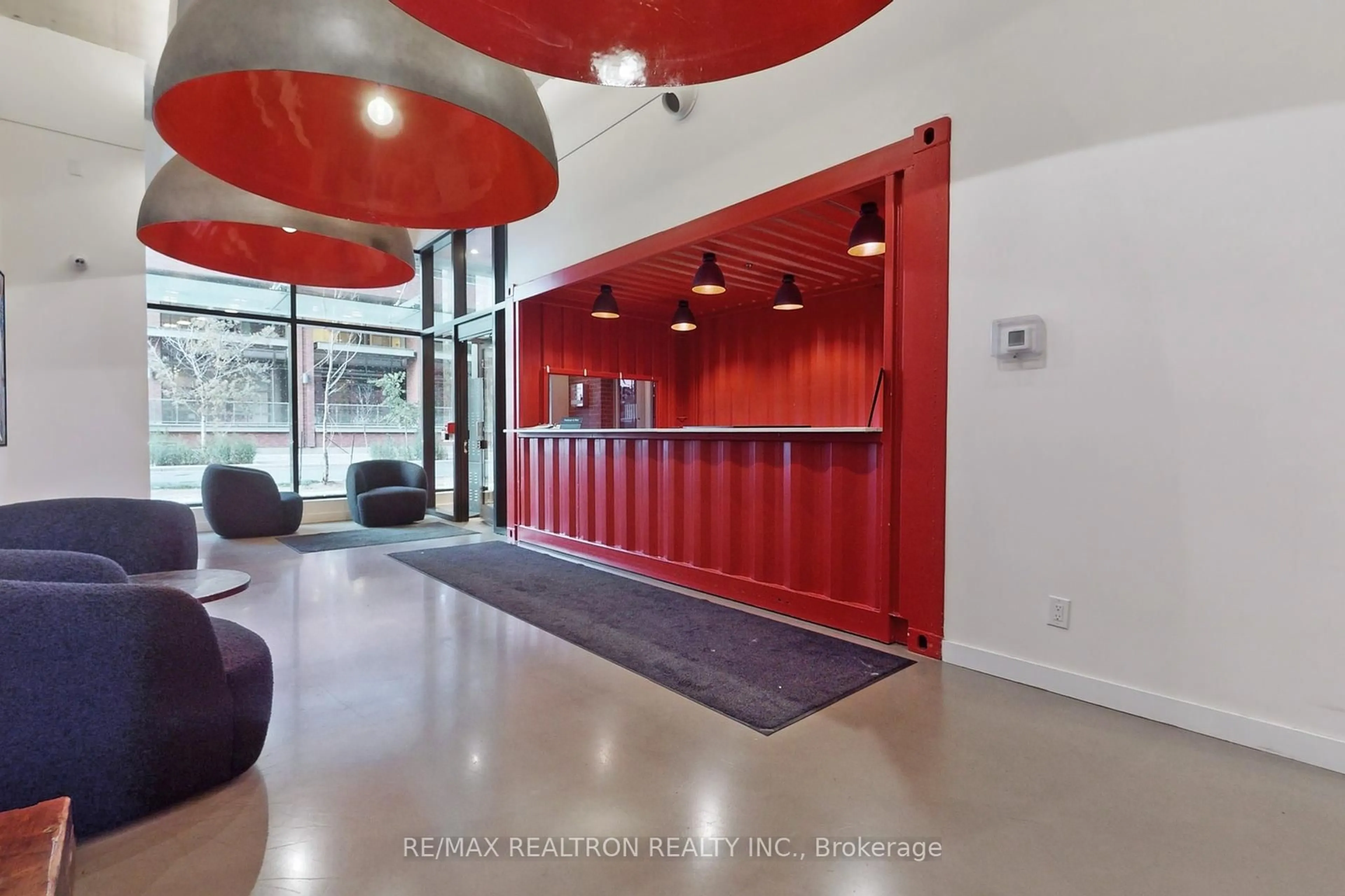 Indoor foyer for 135 East Liberty St #1901, Toronto Ontario M6K 3K4