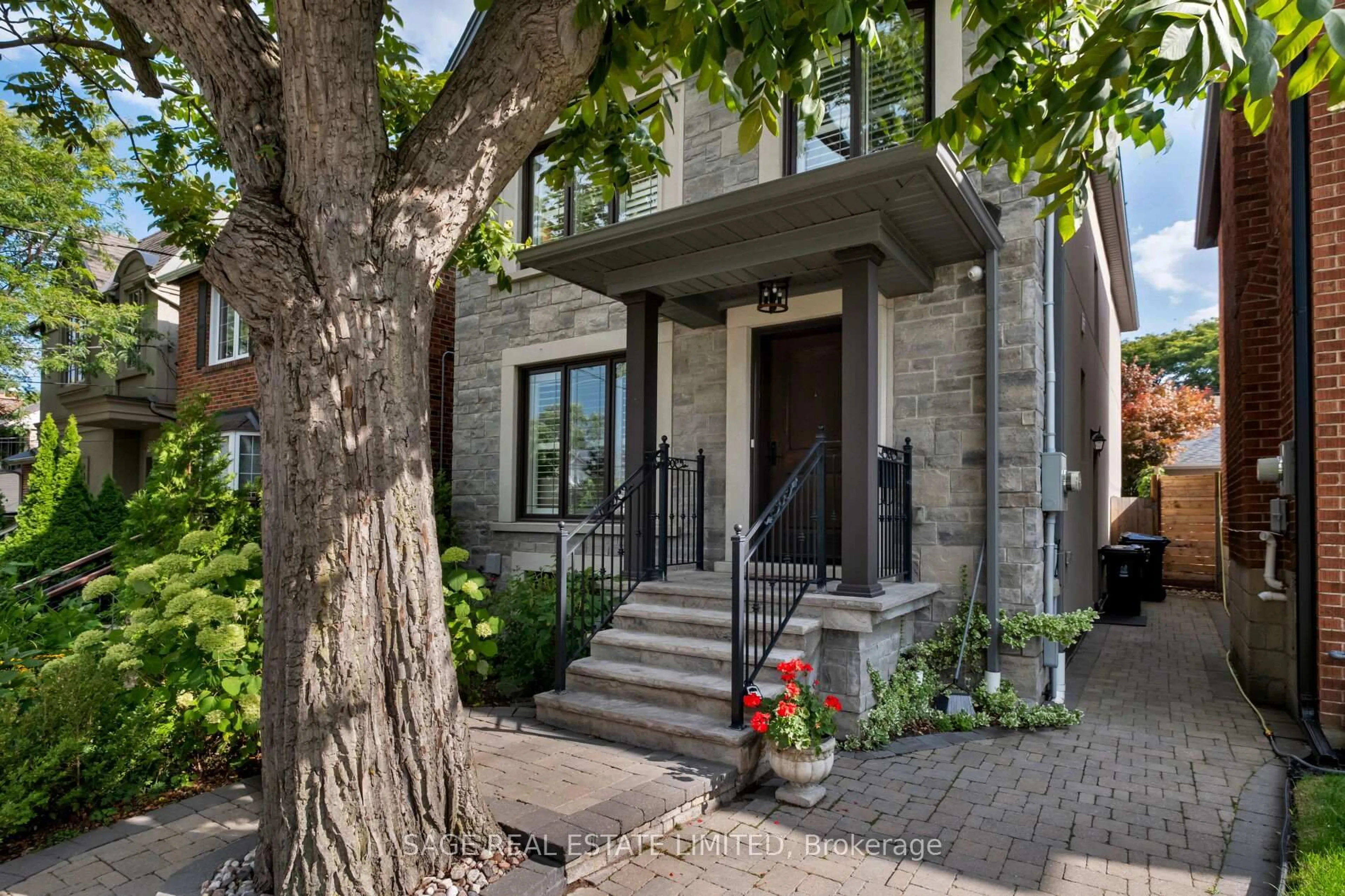 Home with brick exterior material, street for 3 Fairfield Rd, Toronto Ontario M4P 1S9