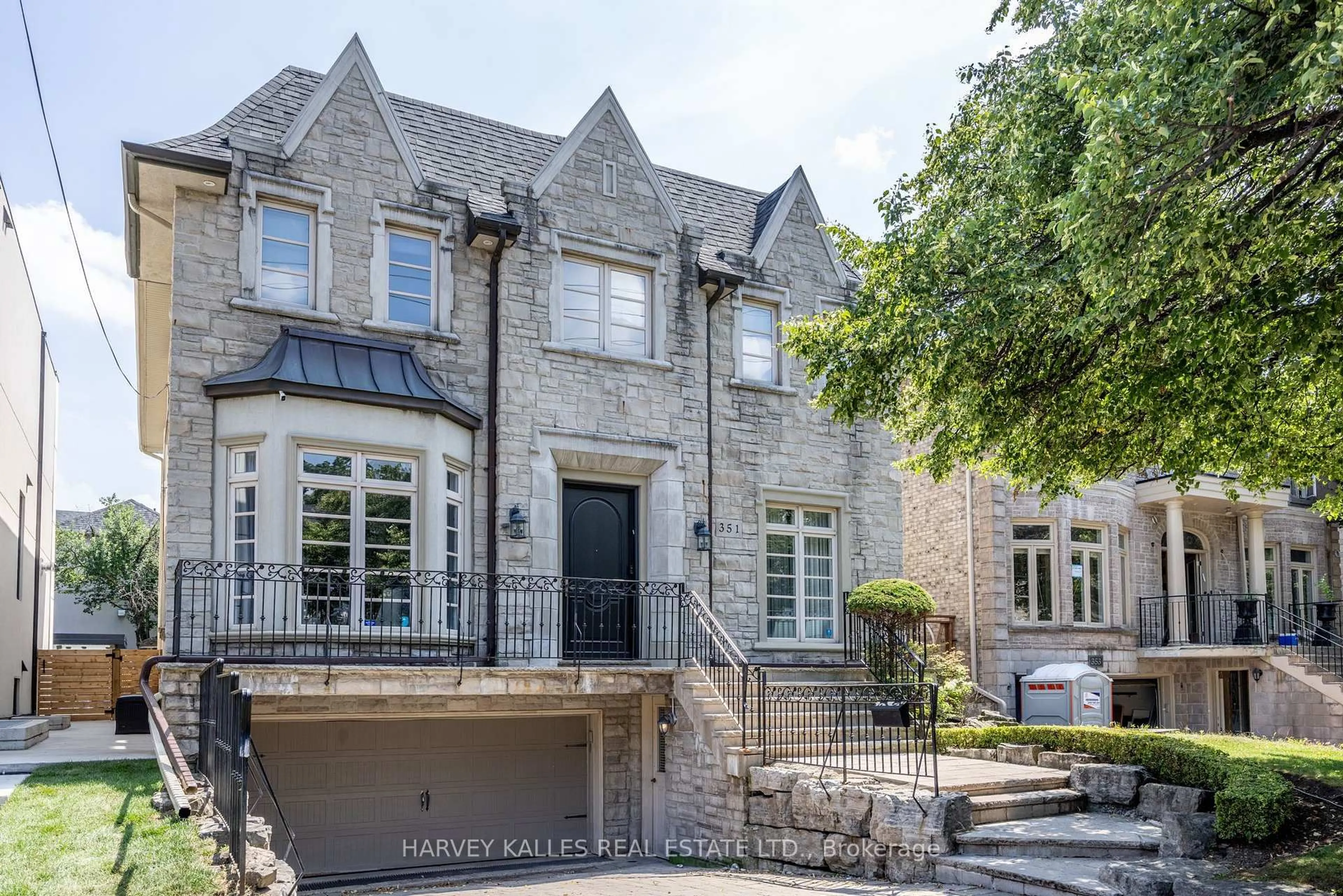 Home with brick exterior material, street for 351 Brooke Ave, Toronto Ontario M5M 2L4