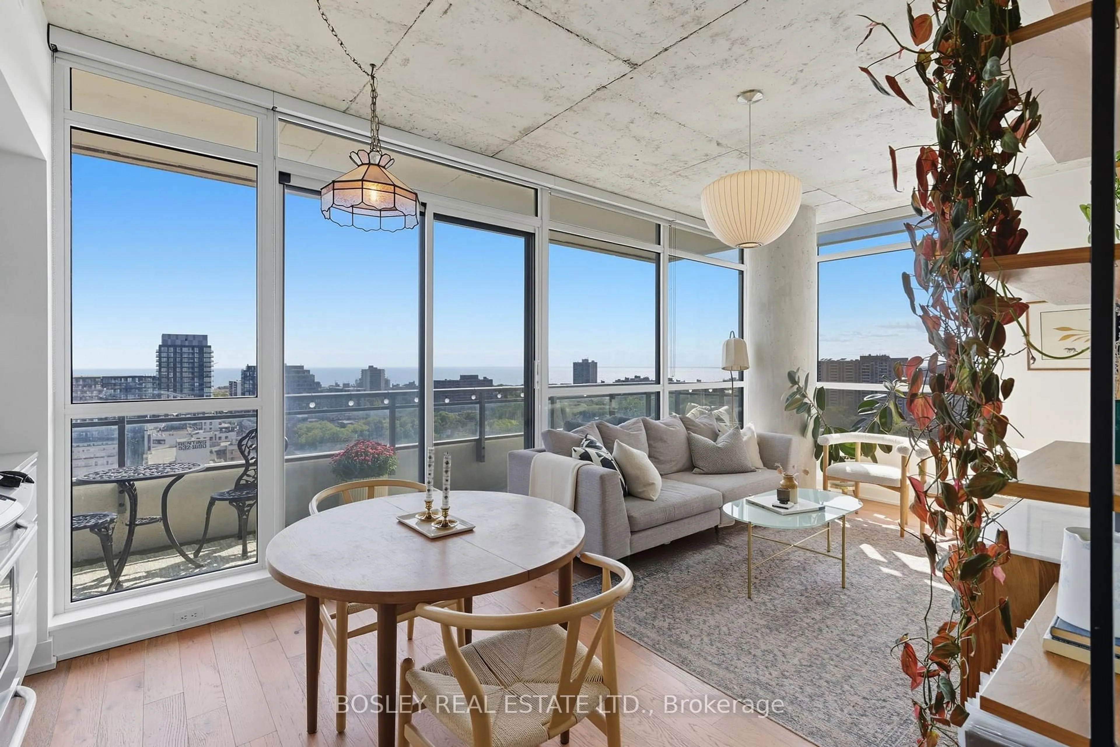 Living room with furniture, unknown for 20 Minowan Miikan Lane #1808, Toronto Ontario M6J 0E5