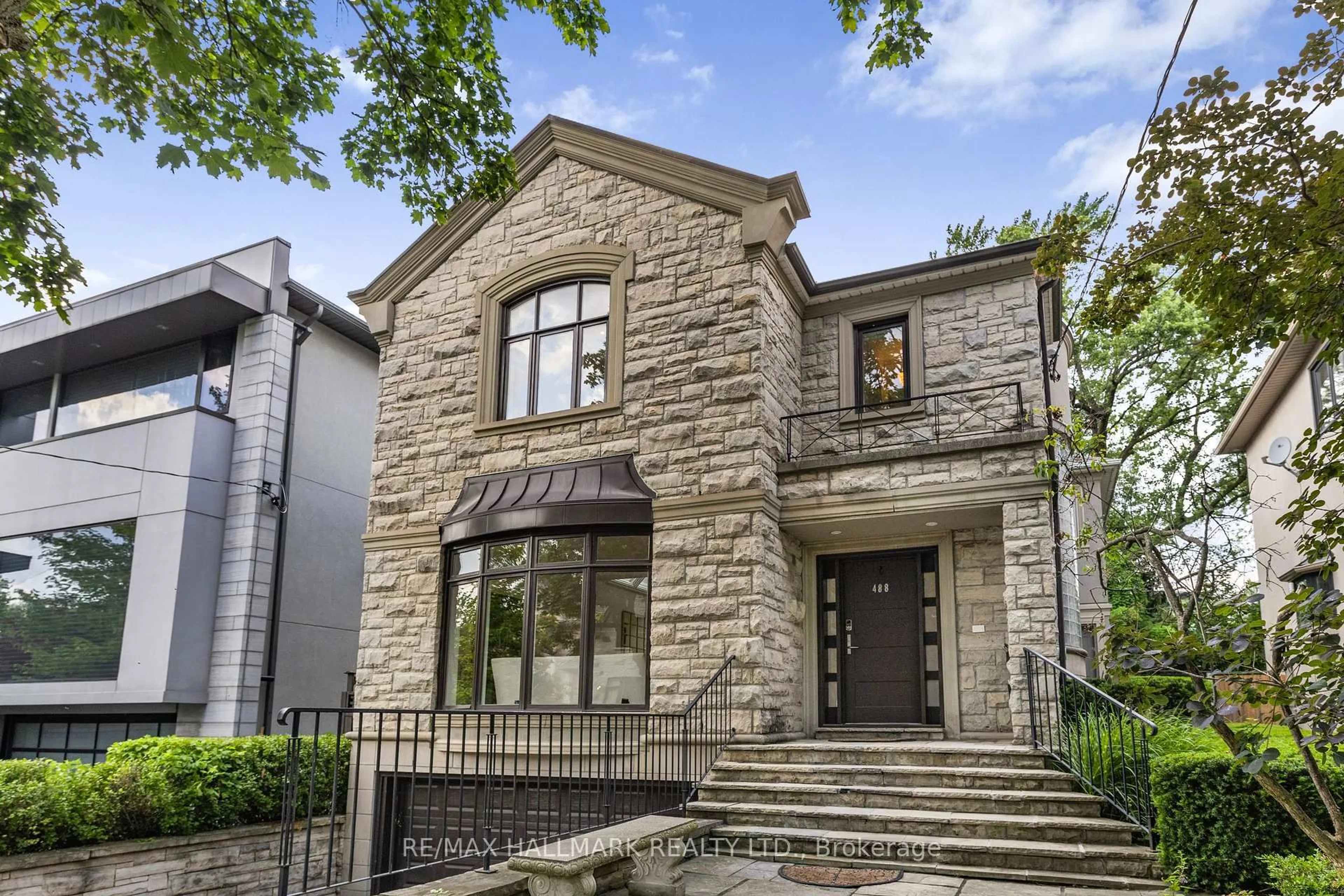 Home with brick exterior material, street for 488 Brookdale Ave, Toronto Ontario M5M 1R7