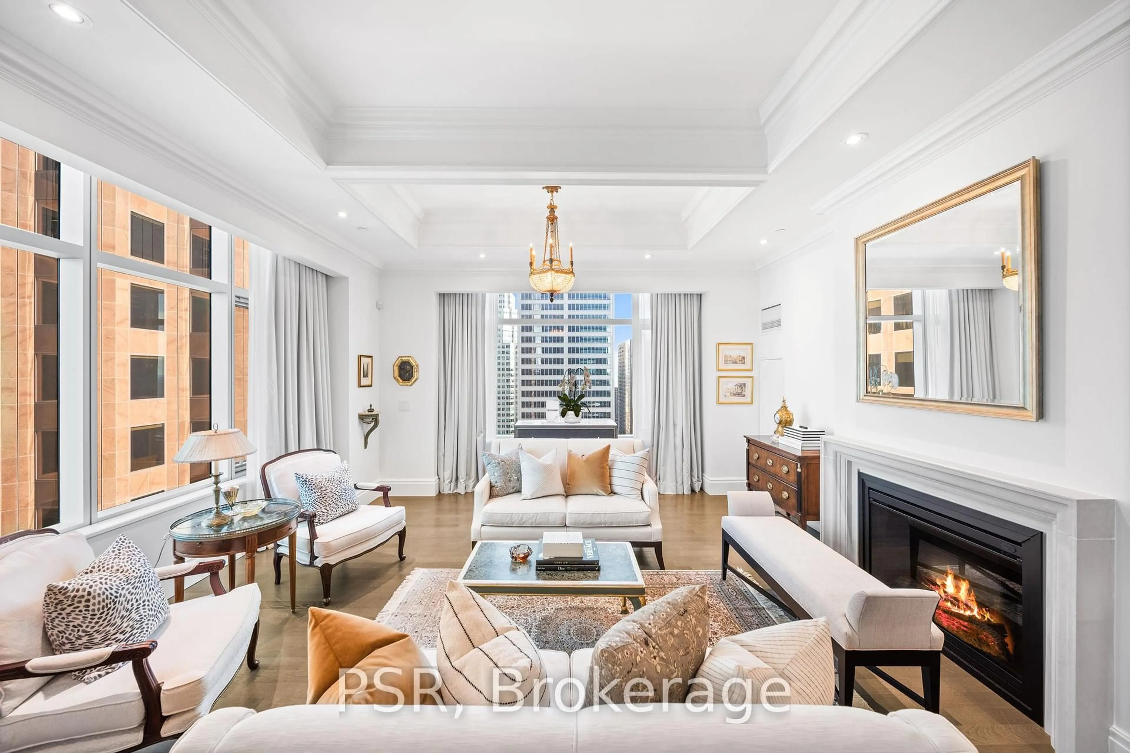Living room with furniture, unknown for 311 Bay St #3604, Toronto Ontario M5H 4G5