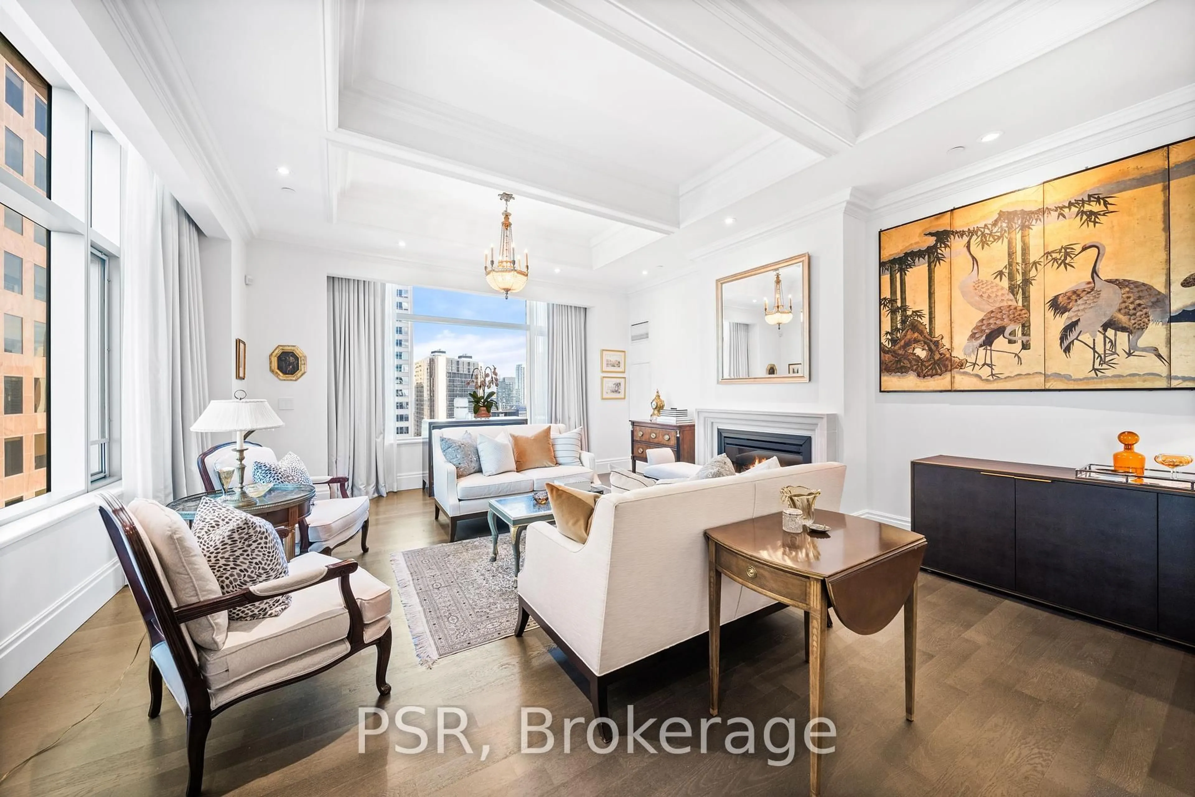 Living room with furniture, unknown for 311 Bay St #3604, Toronto Ontario M5H 4G5