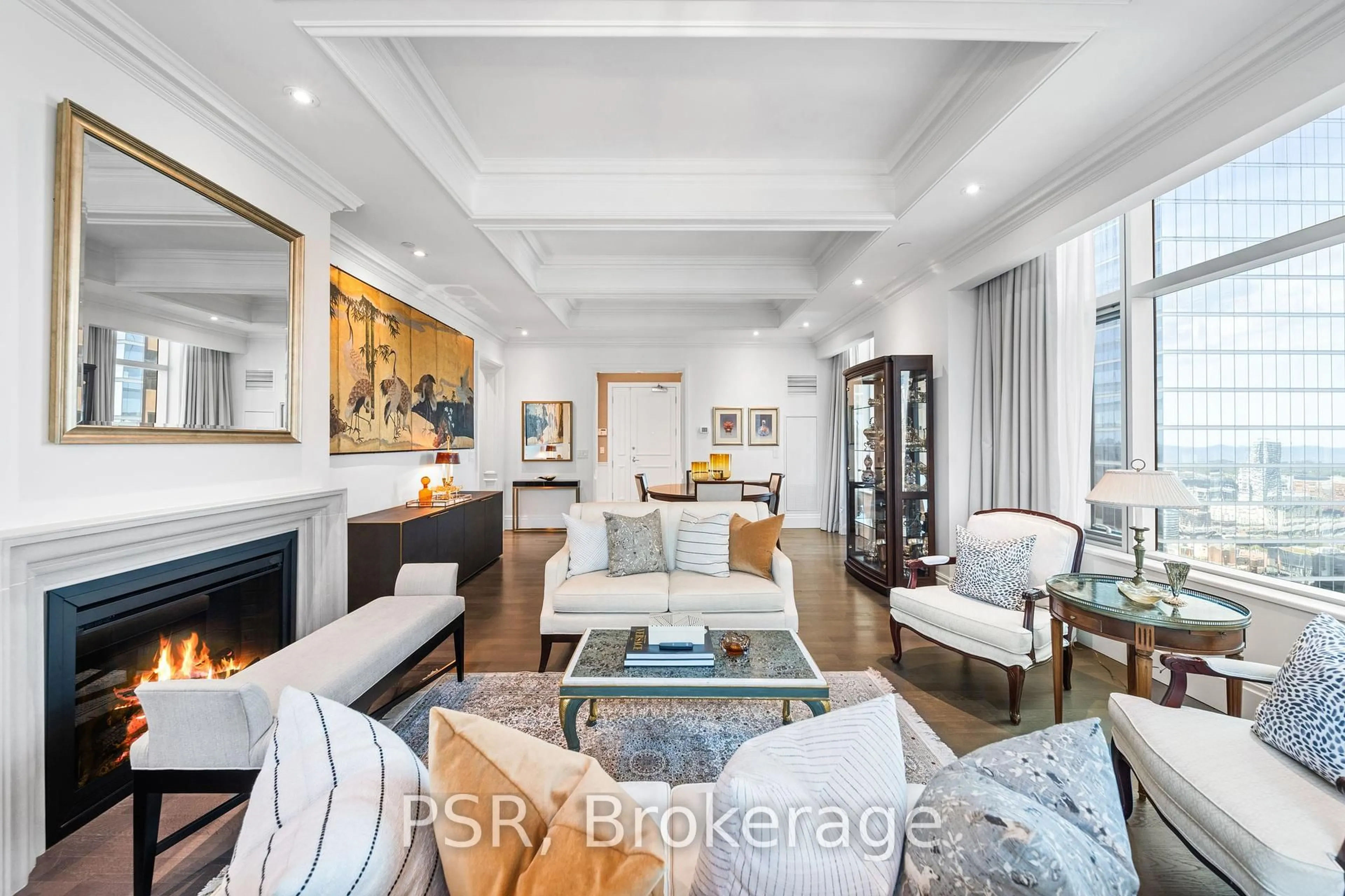 Living room with furniture, unknown for 311 Bay St #3604, Toronto Ontario M5H 4G5