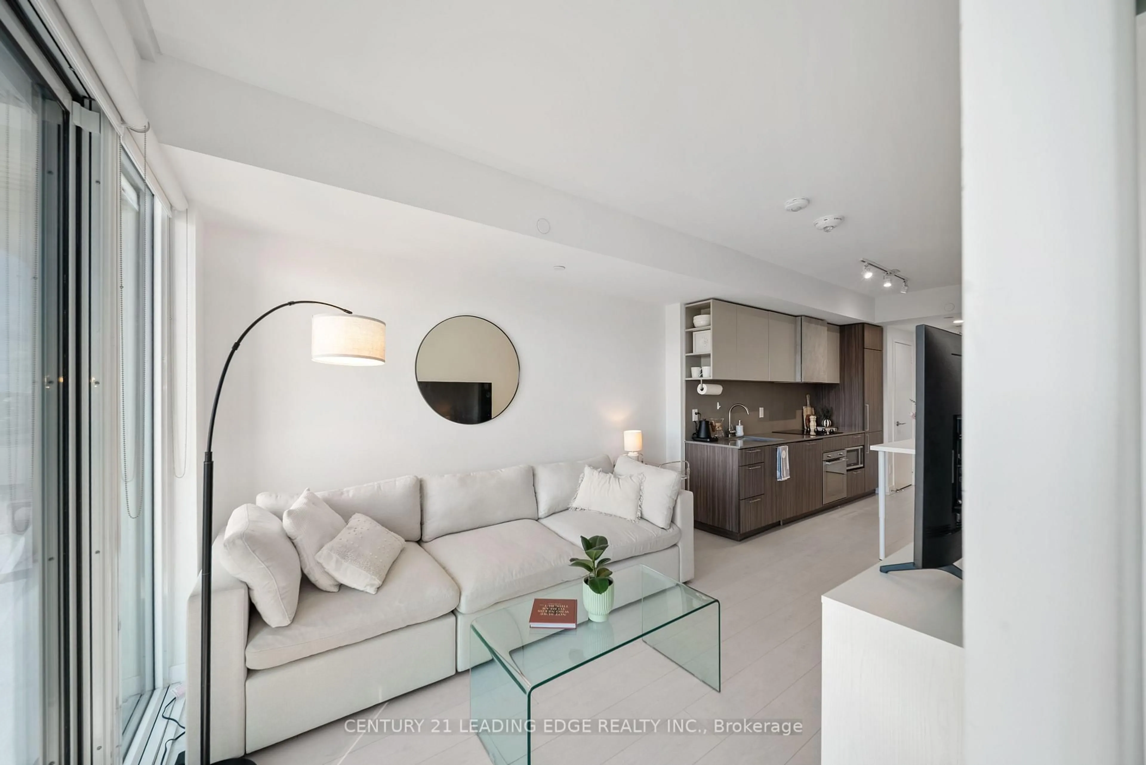 Living room with furniture, unknown for 19 Western Battery Rd #2020, Toronto Ontario M6K 0E3