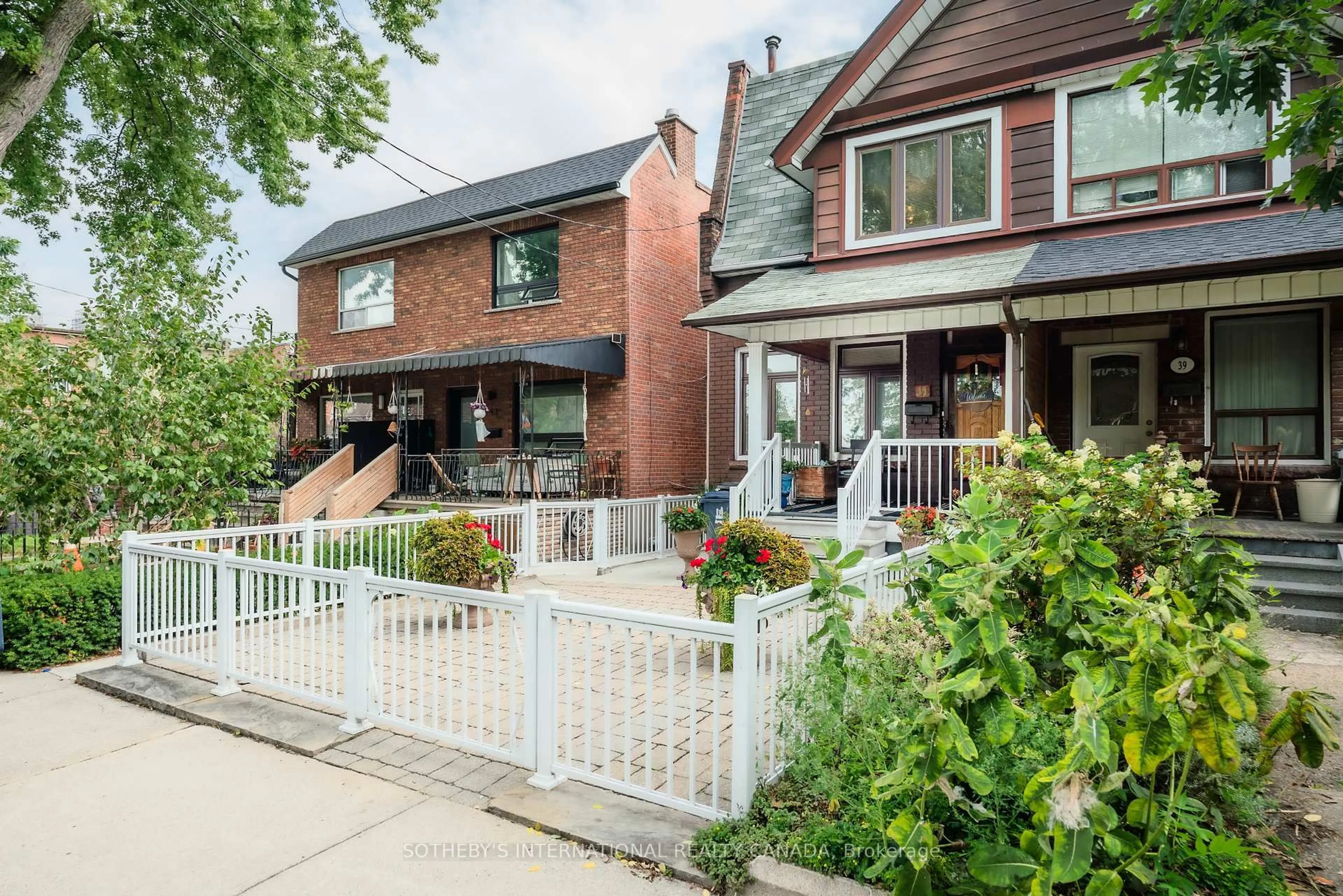 Home with brick exterior material, street for 41 Margueretta St, Toronto Ontario M6K 2P6