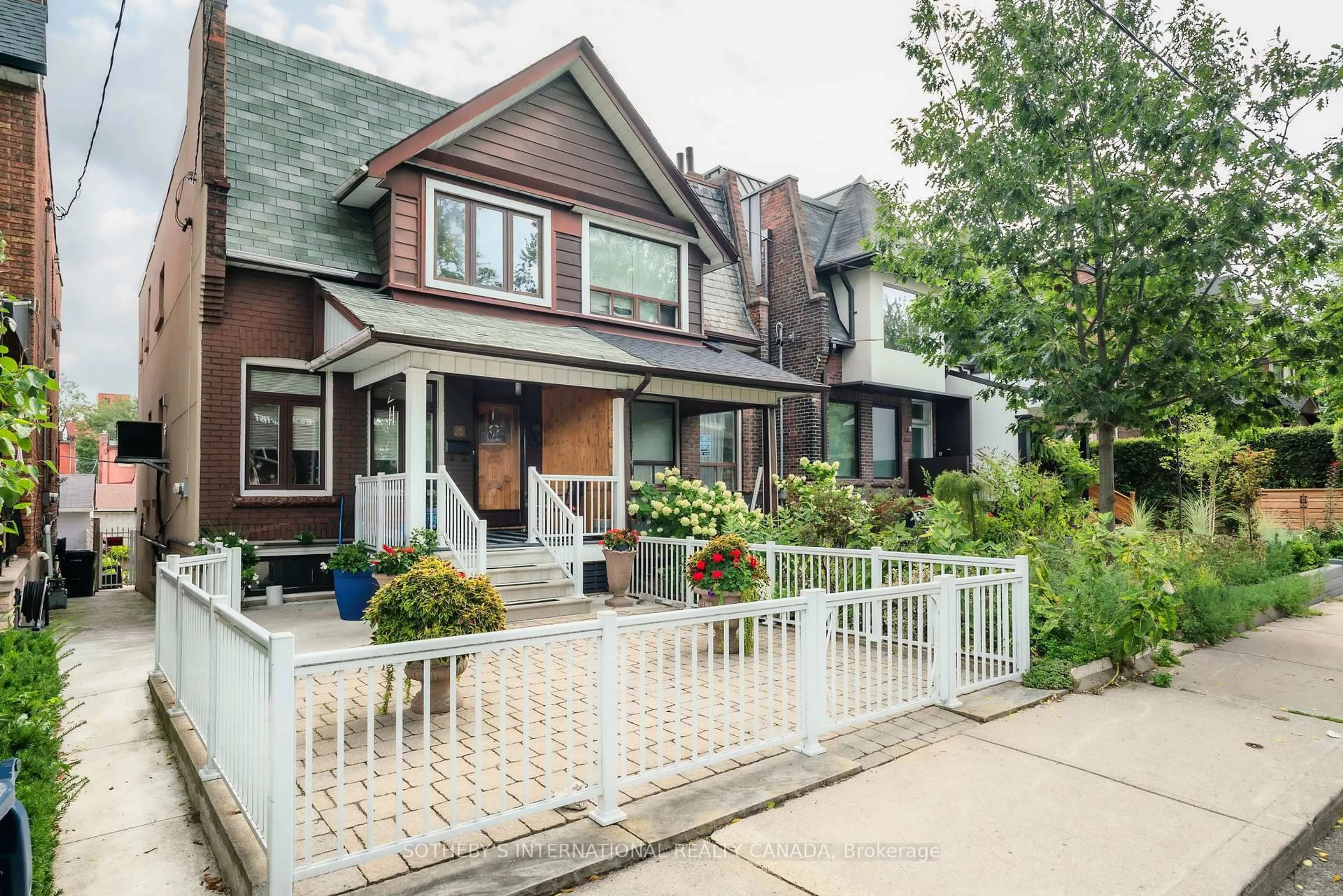 Home with brick exterior material, street for 41 Margueretta St, Toronto Ontario M6K 2P6