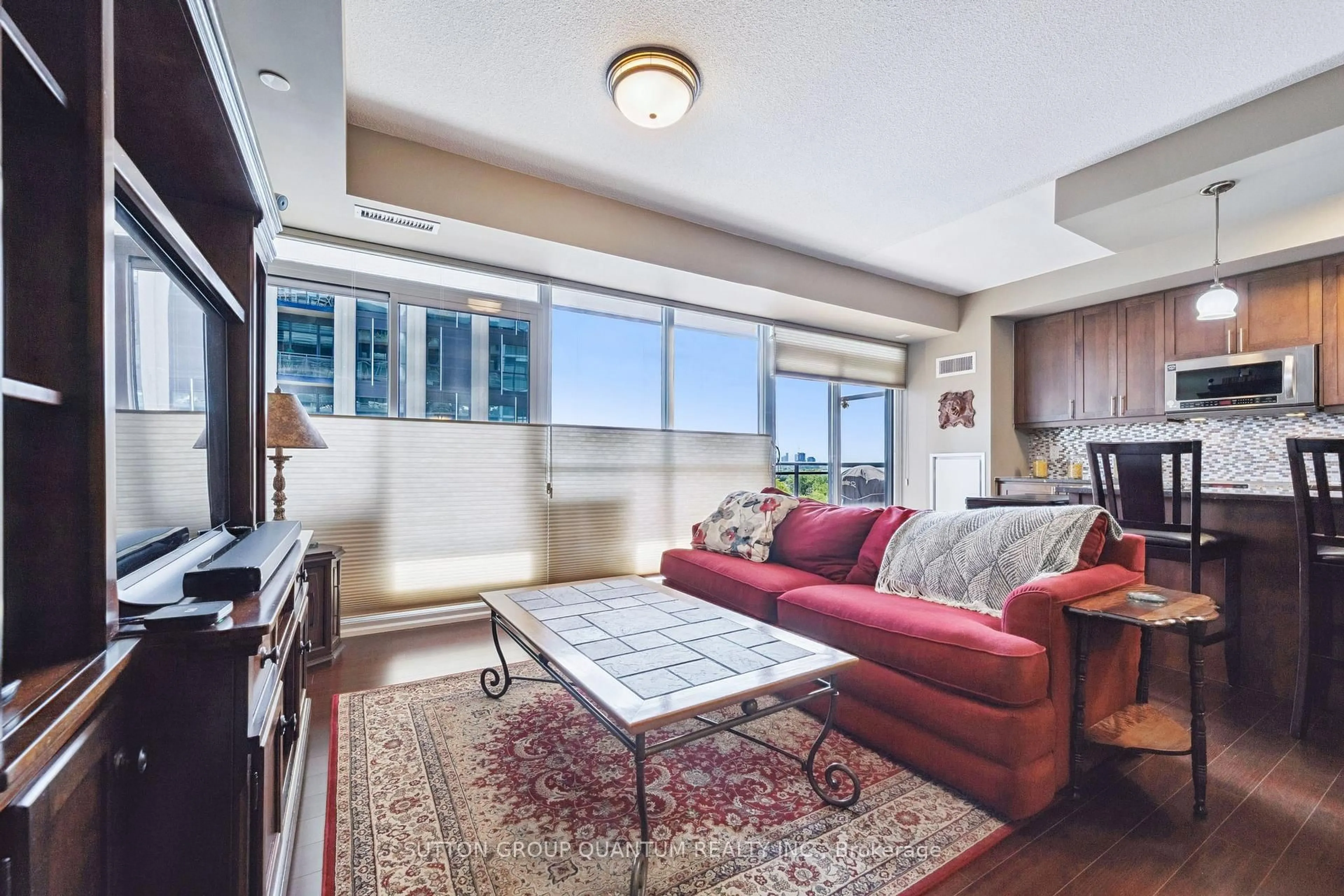Living room with furniture, unknown for 85 The Donway West #805, Toronto Ontario M3C 0L9