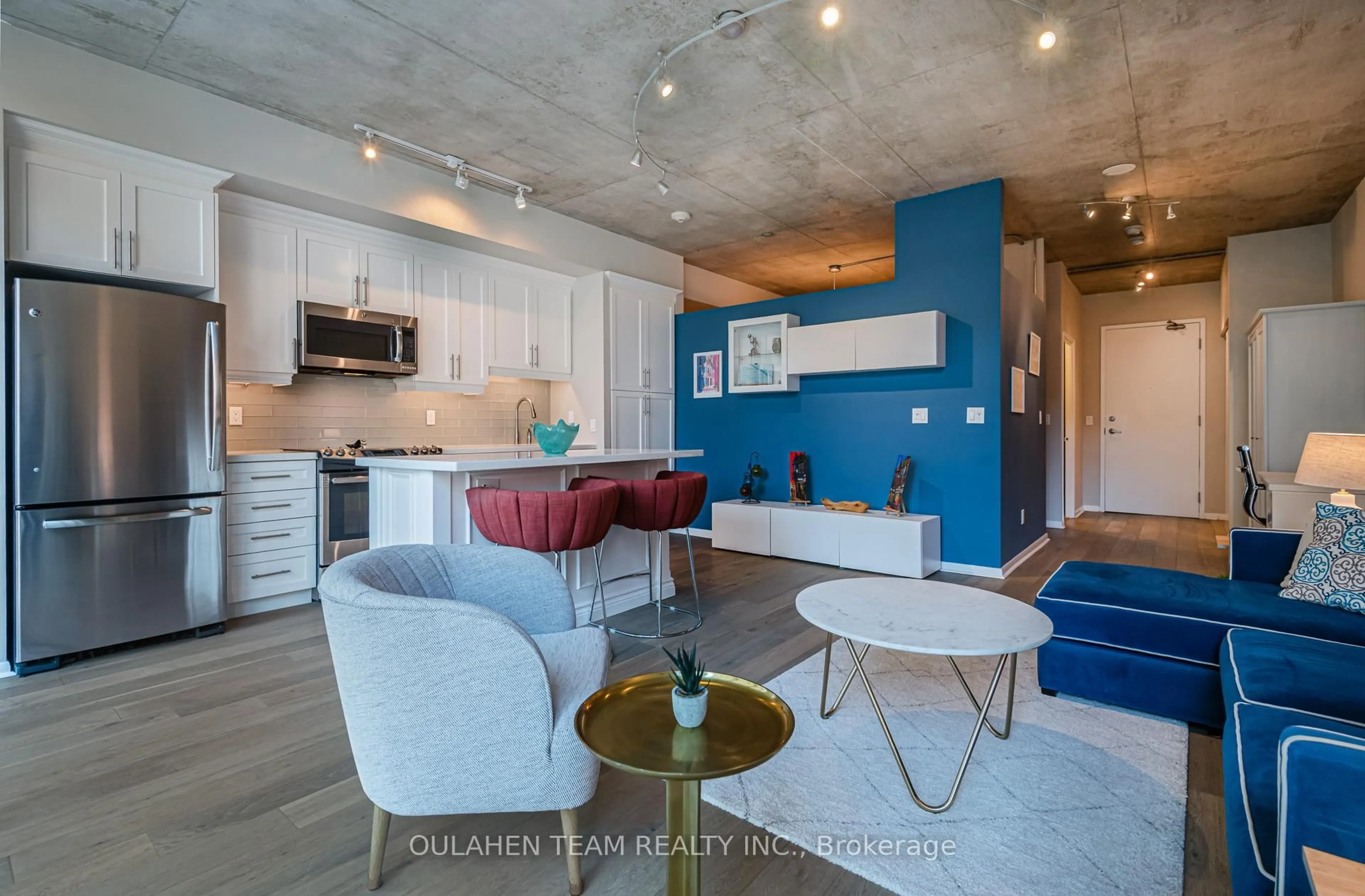 Open concept kitchen, unknown for 333 Adelaide St #311, Toronto Ontario M5A 4T4