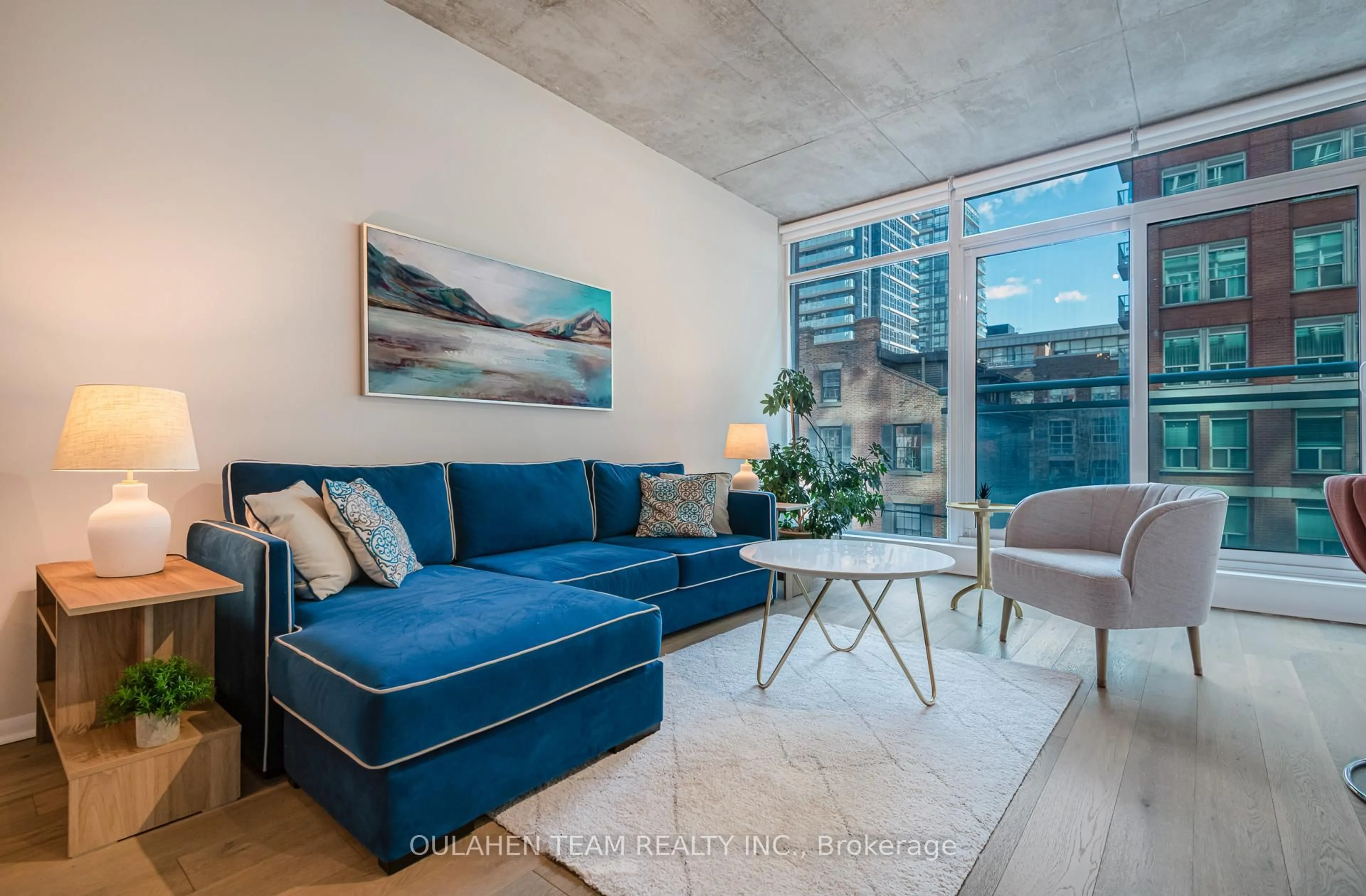 Living room with furniture, unknown for 333 Adelaide St #311, Toronto Ontario M5A 4T4