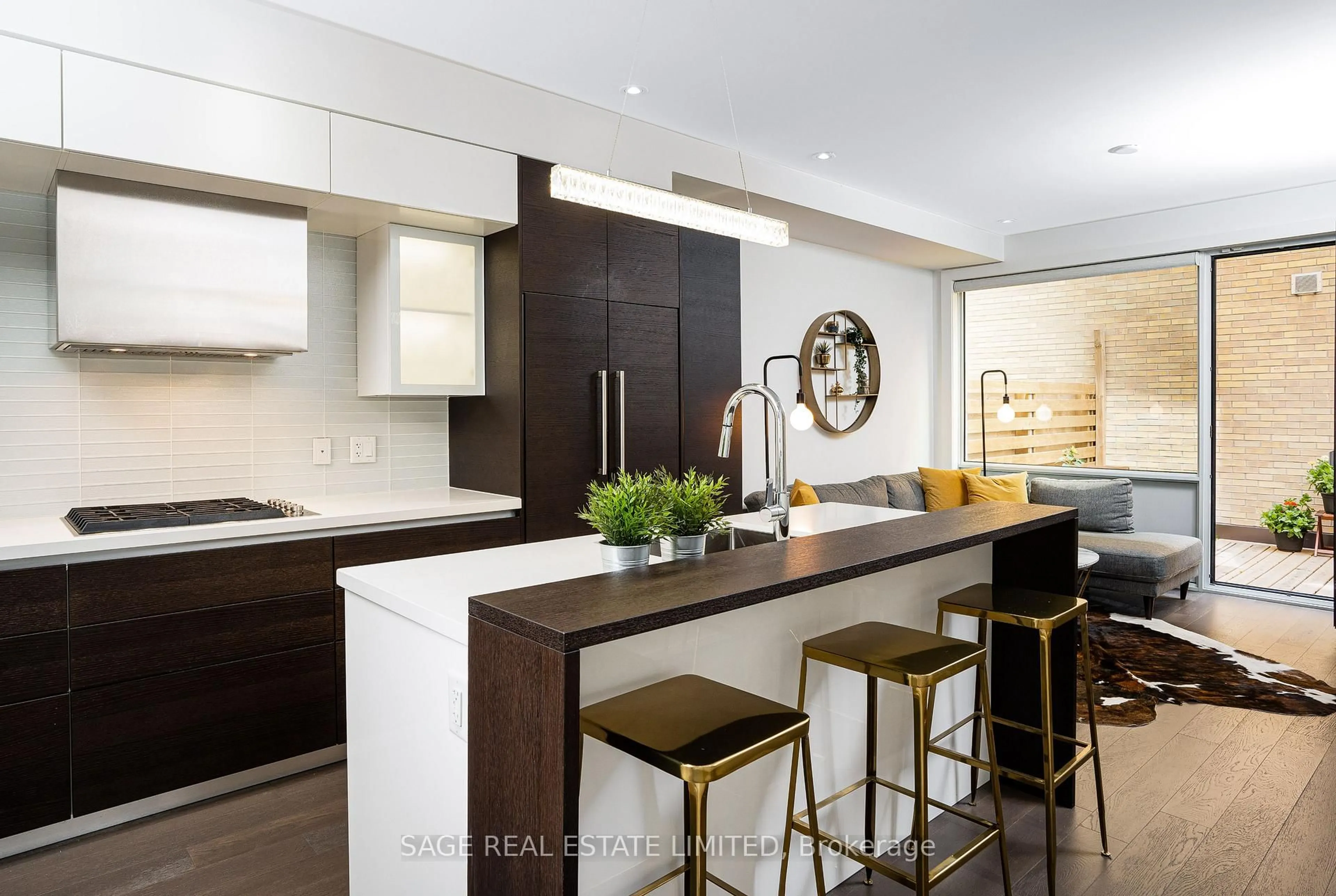 Contemporary kitchen, unknown for 3 Sylvan Ave #TH8, Toronto Ontario M6H 0C4
