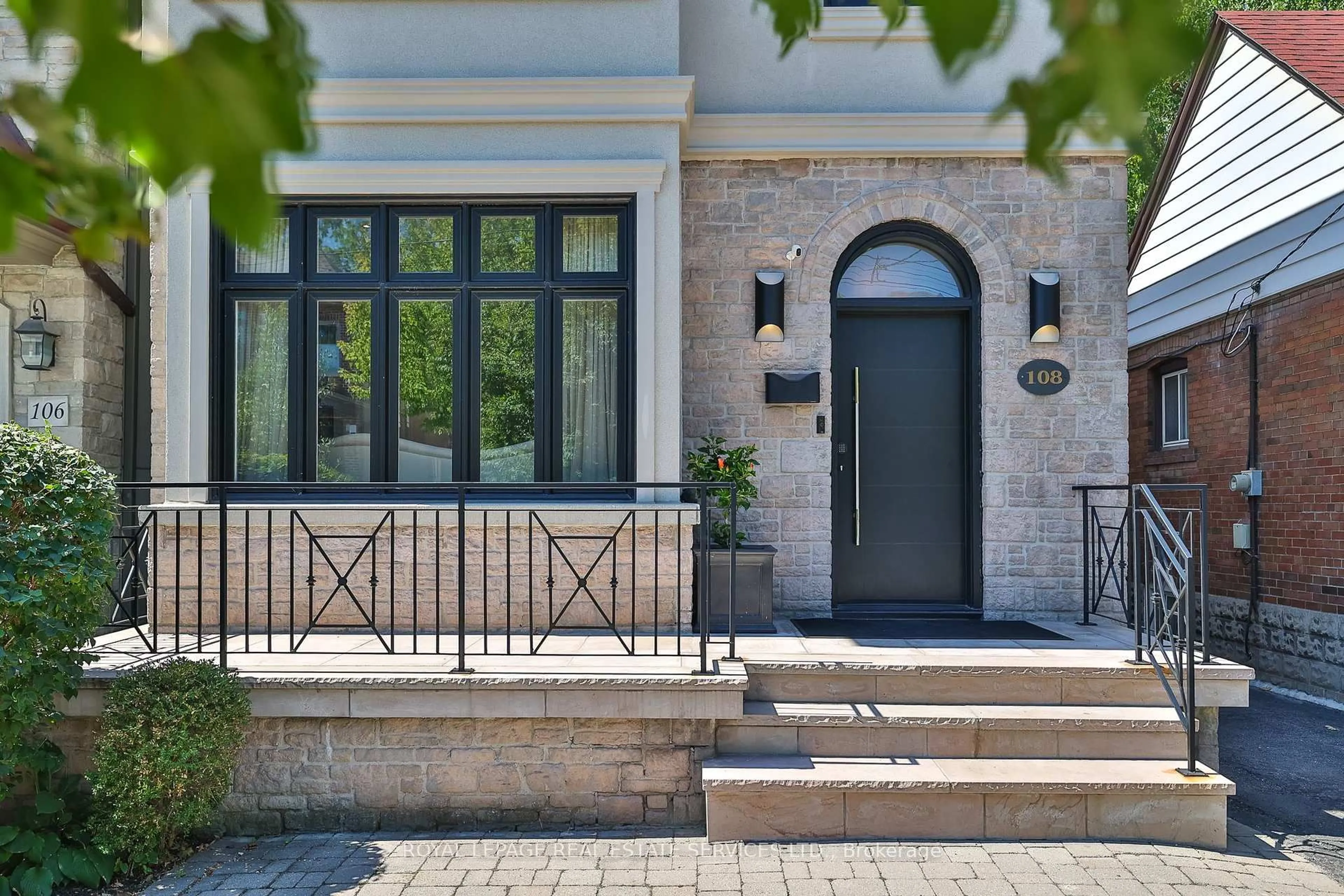 Home with brick exterior material, street for 108 Castlewood Dr, Toronto Ontario M5N 2L4