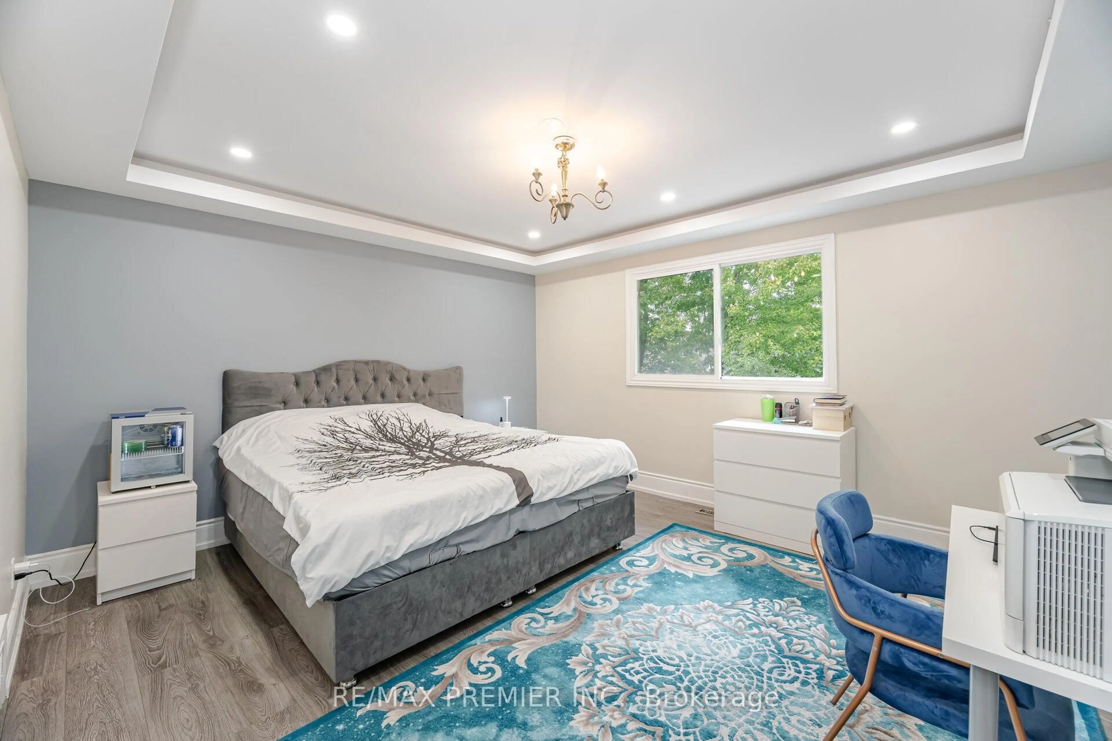 Bedroom with bed, unknown for 173 Torresdale Ave, Toronto Ontario M2R 3E3