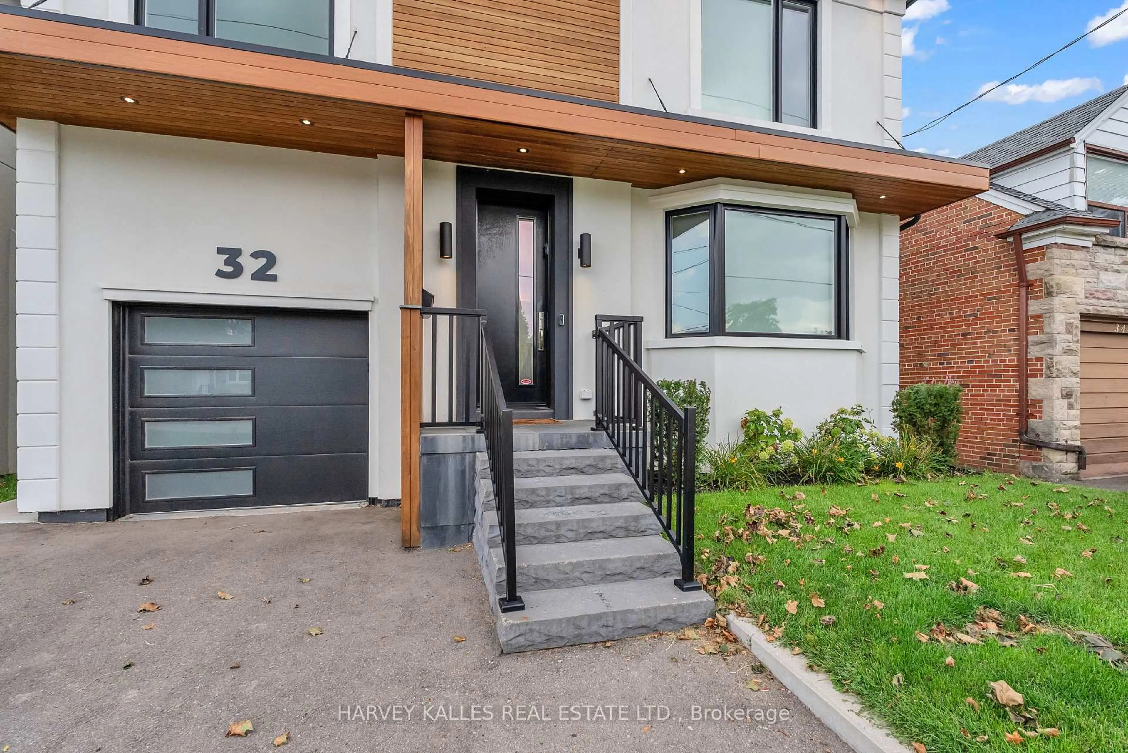 Home with brick exterior material, street for 32 Almont Rd, Toronto Ontario M3H 3E3