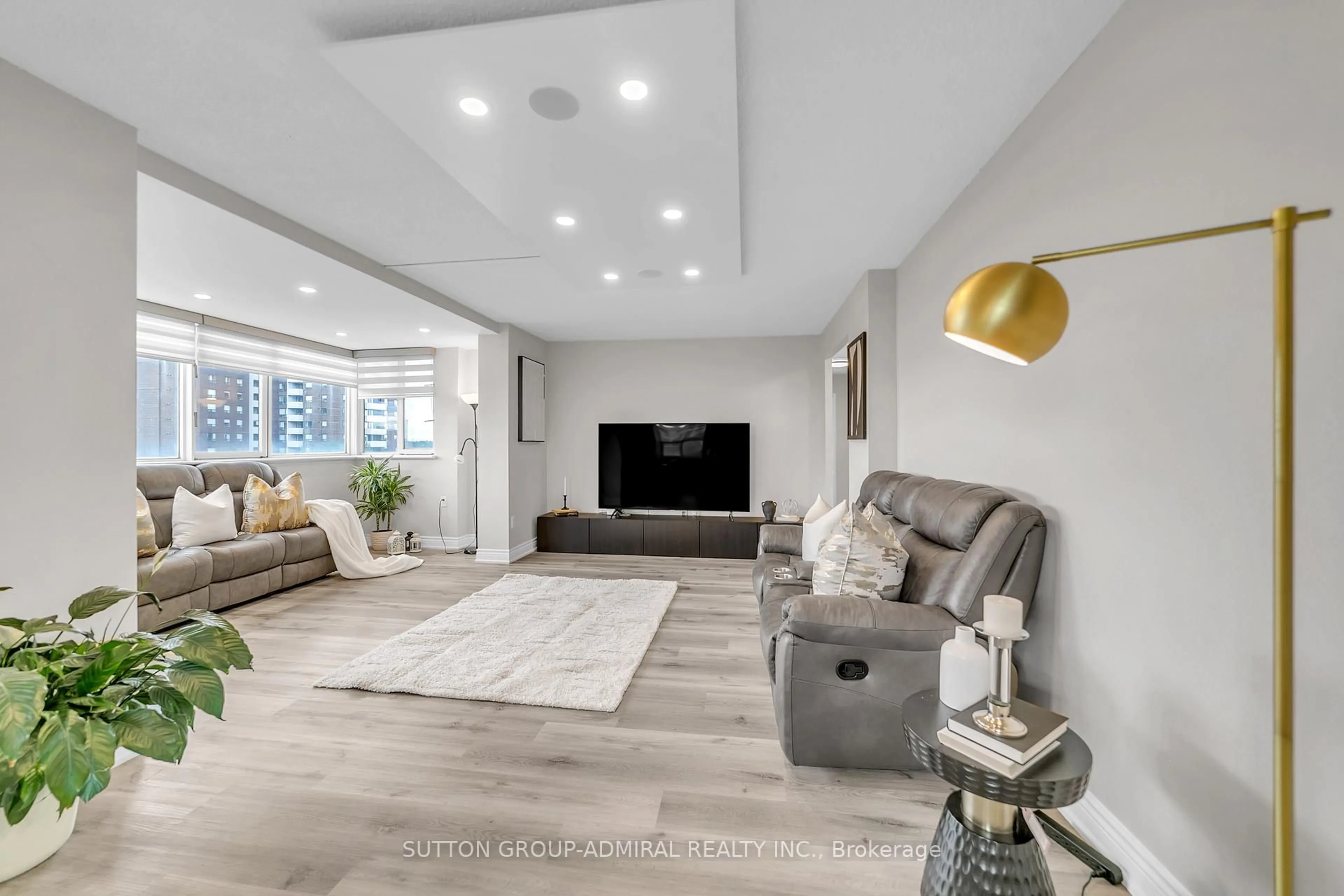 Living room with furniture, unknown for 5 Old Sheppard Ave #808, Toronto Ontario M2J 4K3
