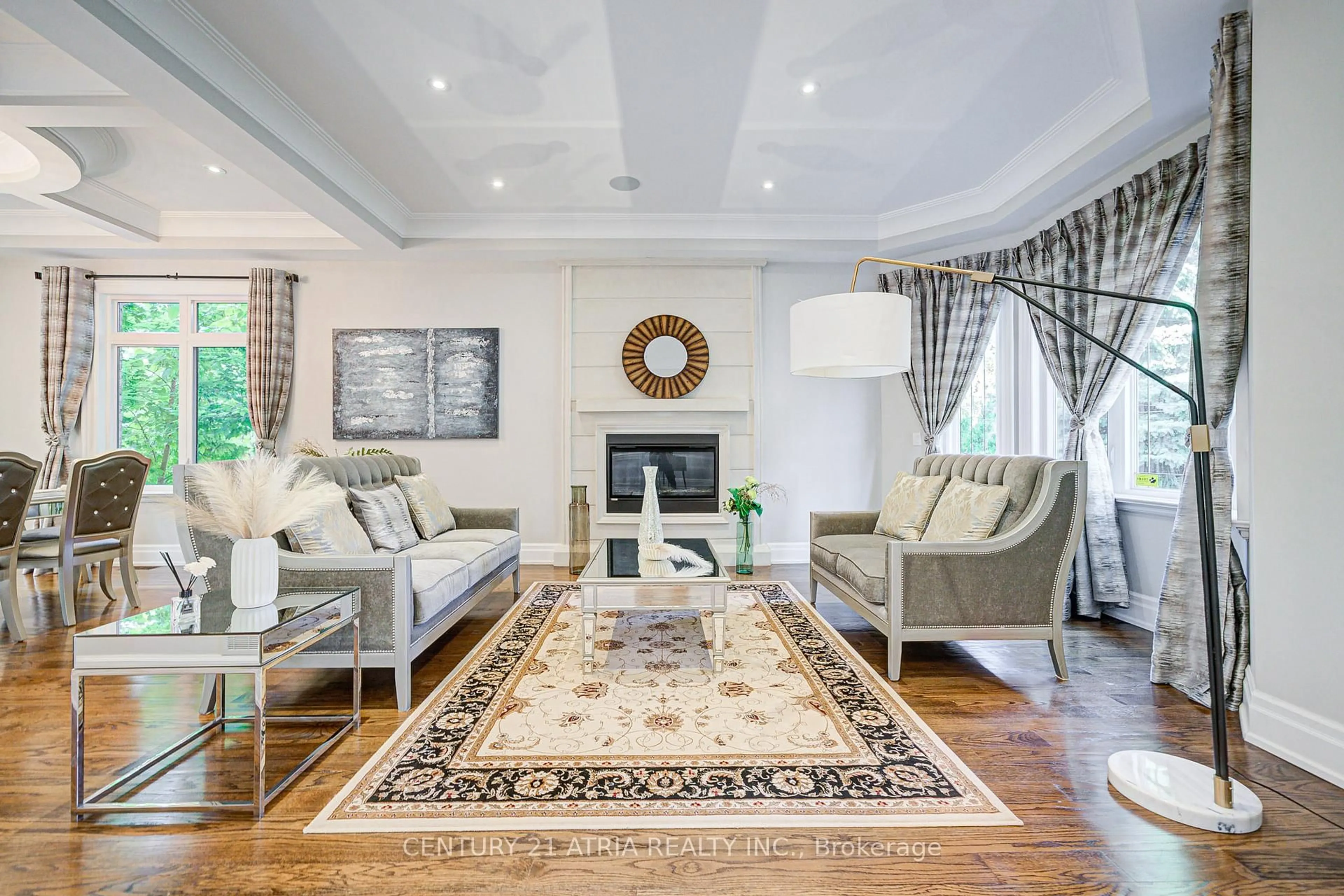 Living room with furniture, unknown for 27 Tefley Rd, Toronto Ontario M2M 1C5