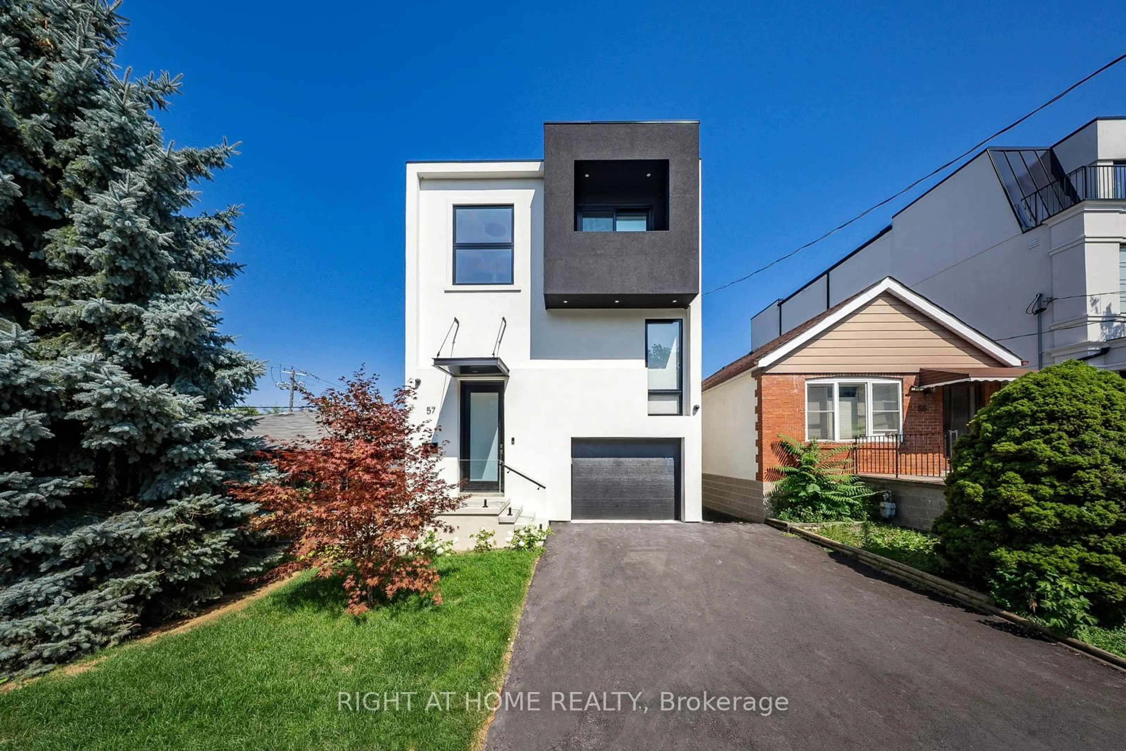 Home with brick exterior material, street for 57 Alameda Ave, Toronto Ontario M6C 3W3