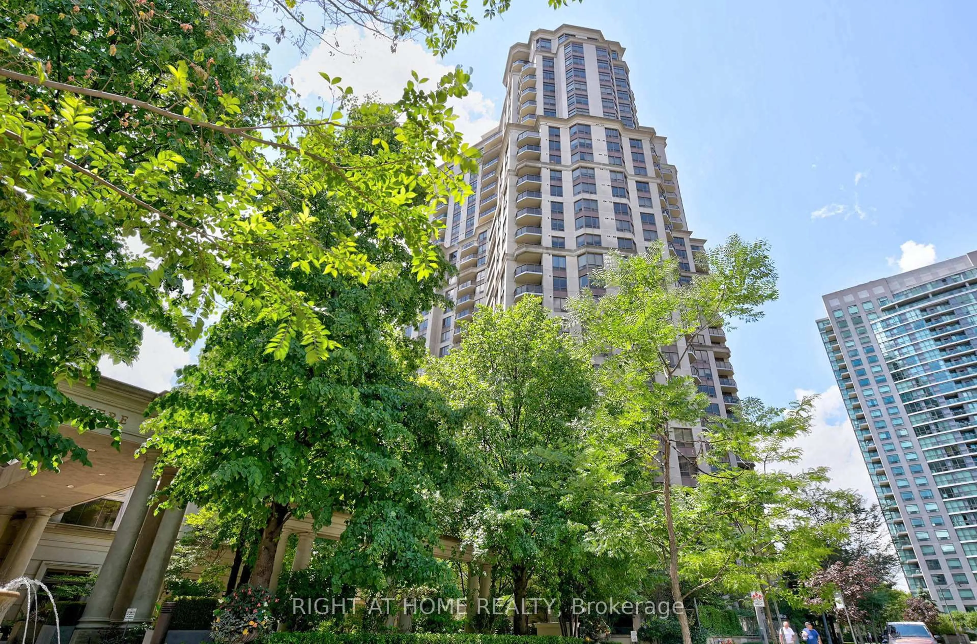 A pic from outside/outdoor area/front of a property/back of a property/a pic from drone, unknown for 78 Harrison Garden Blvd #1011, Toronto Ontario M2N 7E2